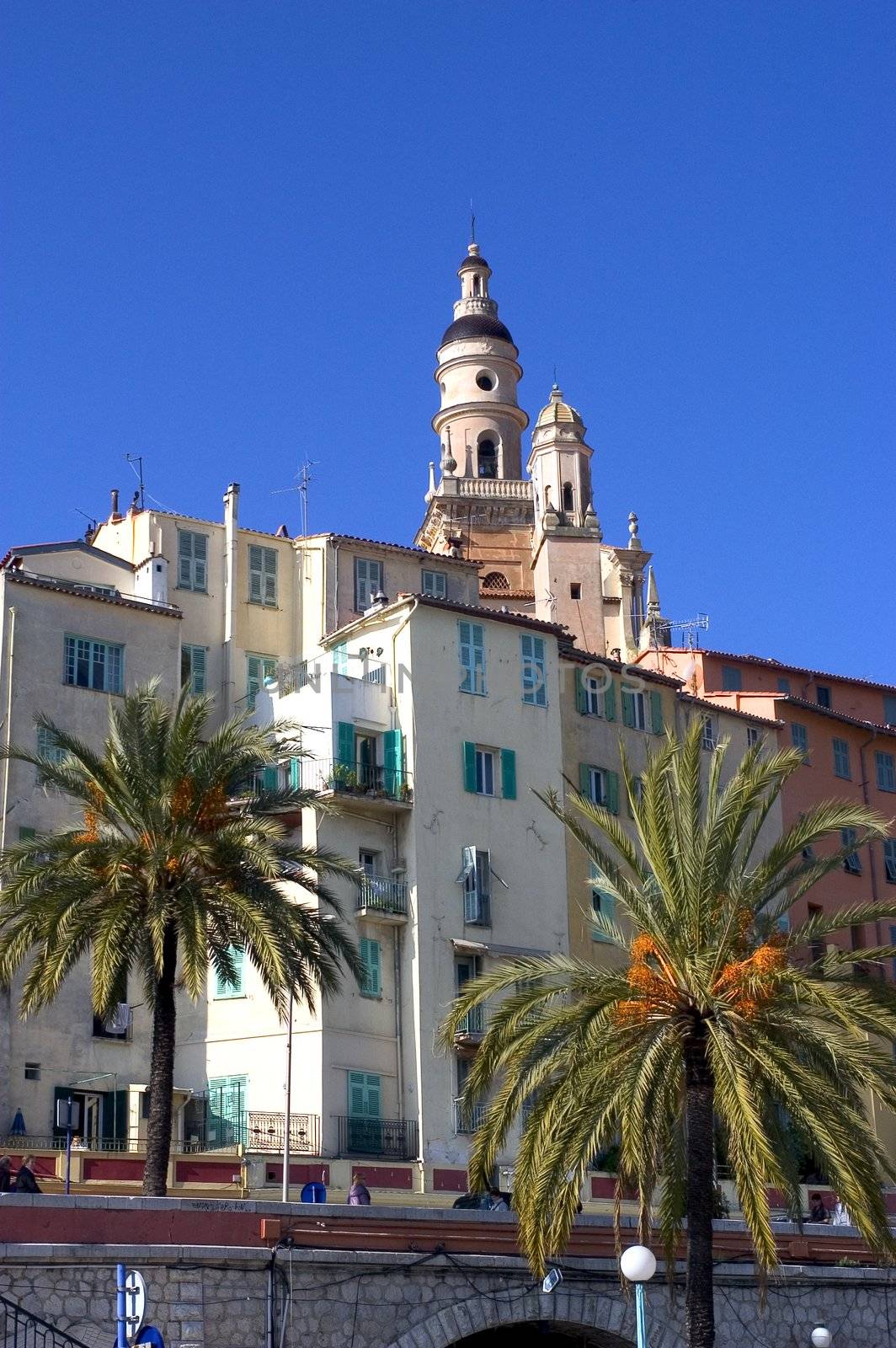 City of Menton by gillespaire