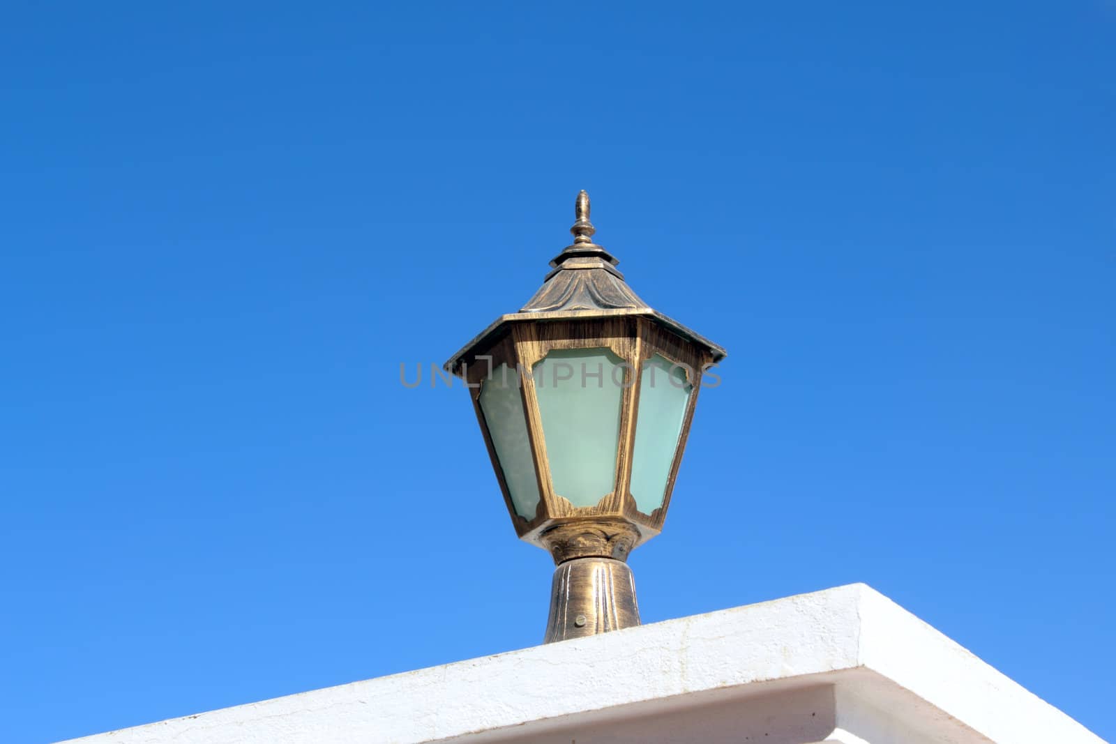 Street lamp in the antique style