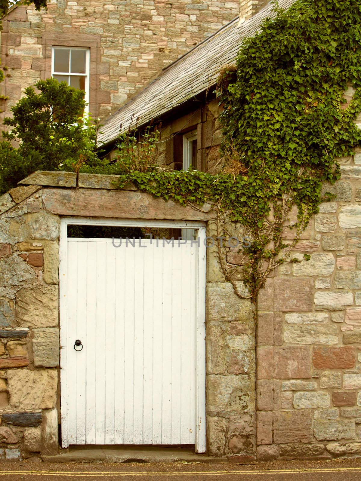 Entrance door, England or Scotland
