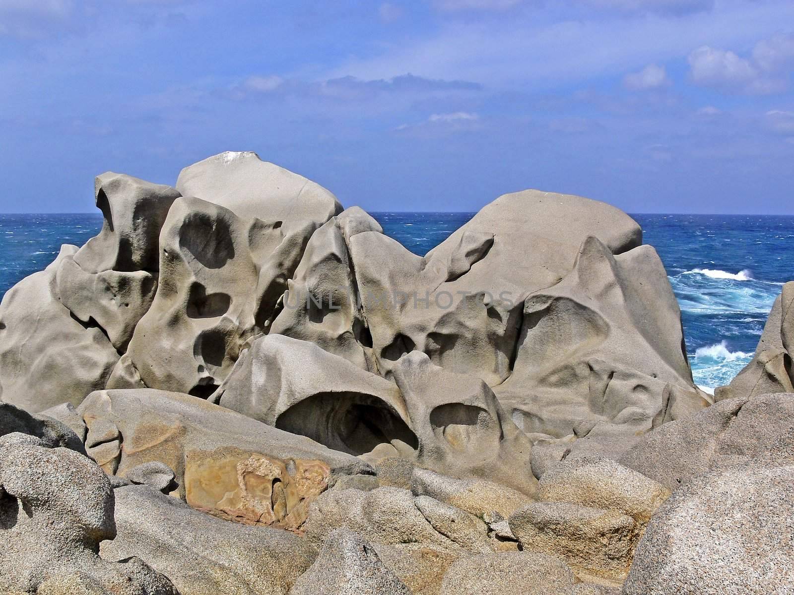 Capo Testa, rock landscape near Santa di Gallura, Sardinia, Italy.
Capo Testa, bei Santa di Gallura