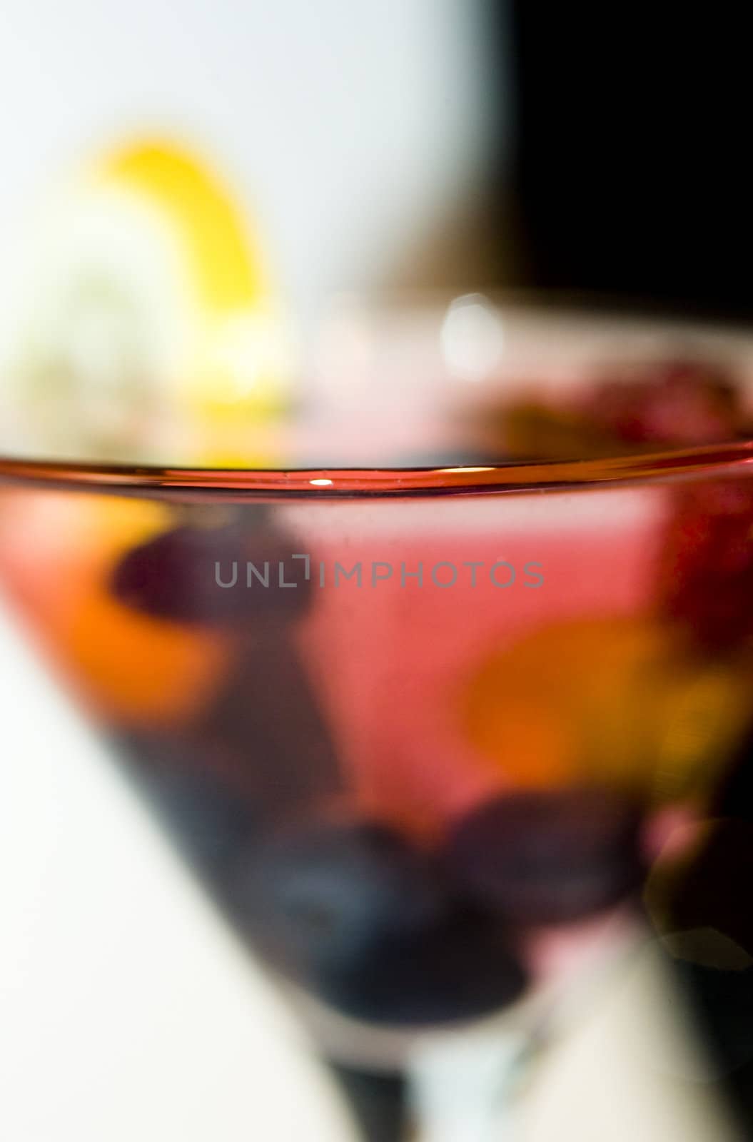 martini close up shot