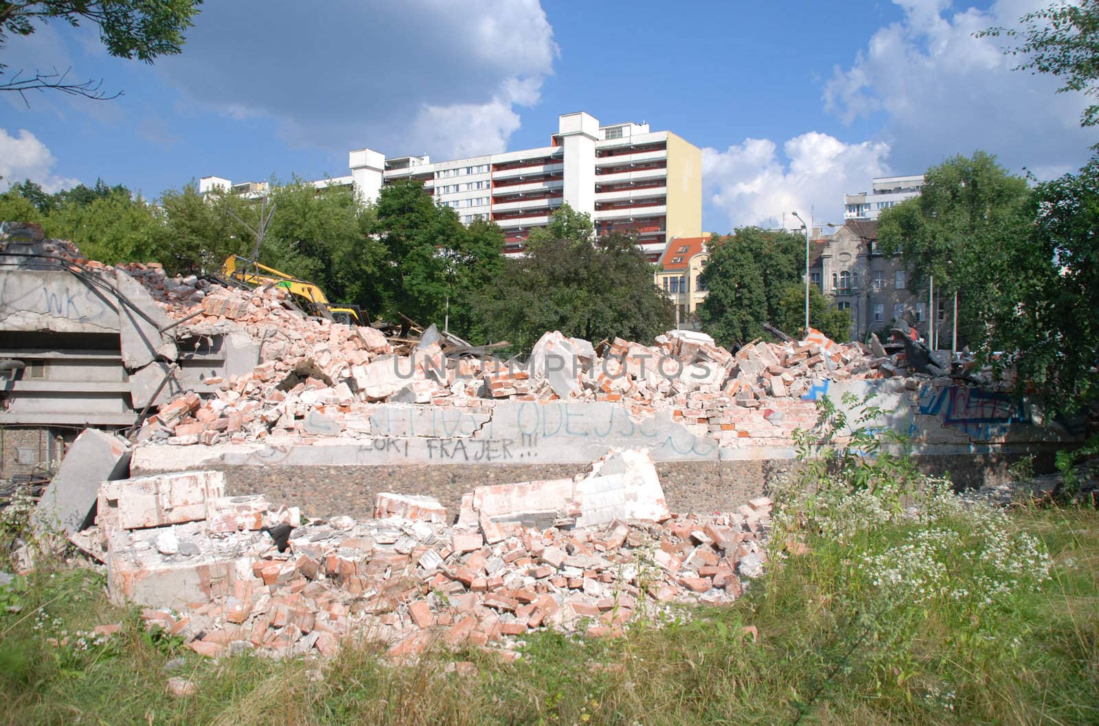 Demolition Store Rondo in Wroclaw. Poland by wojciechkozlowski