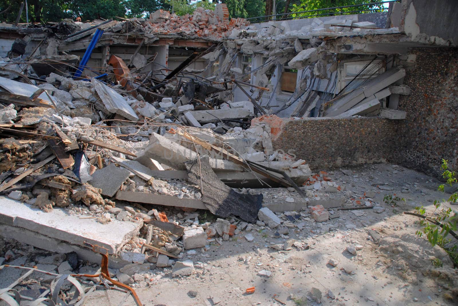 Demolition Store Rondo in Wroclaw. Poland by wojciechkozlowski