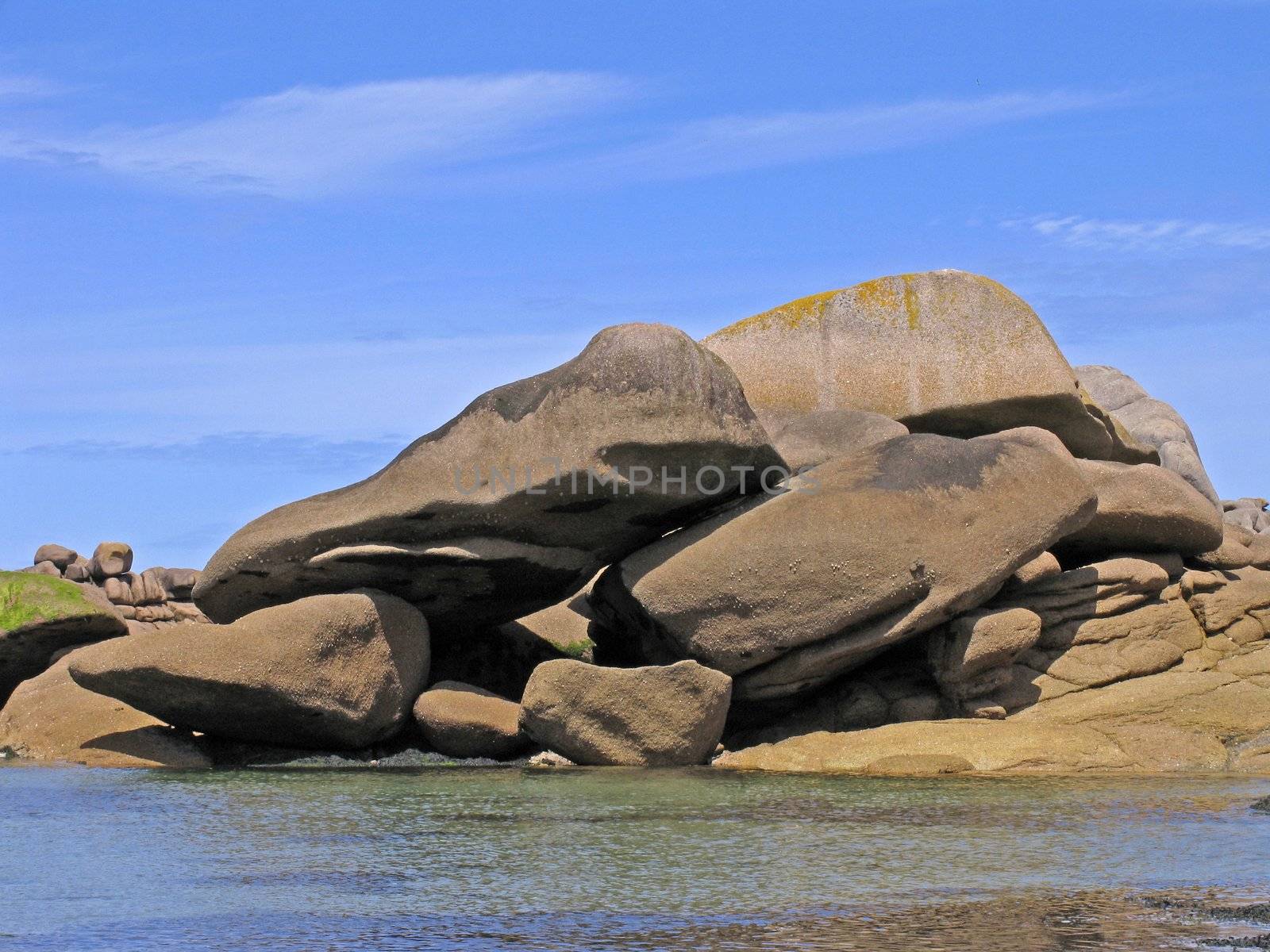 Ploumanac'h, Rocks, Brittany by Natureandmore