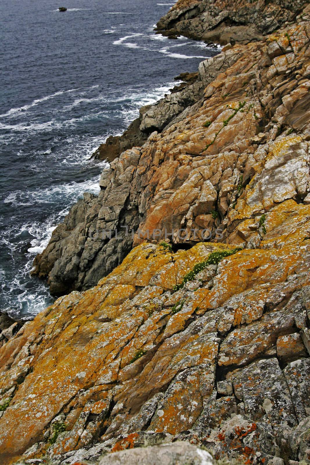 Cap Sizun, Kastel Koz, coast landscape in Brittany by Natureandmore