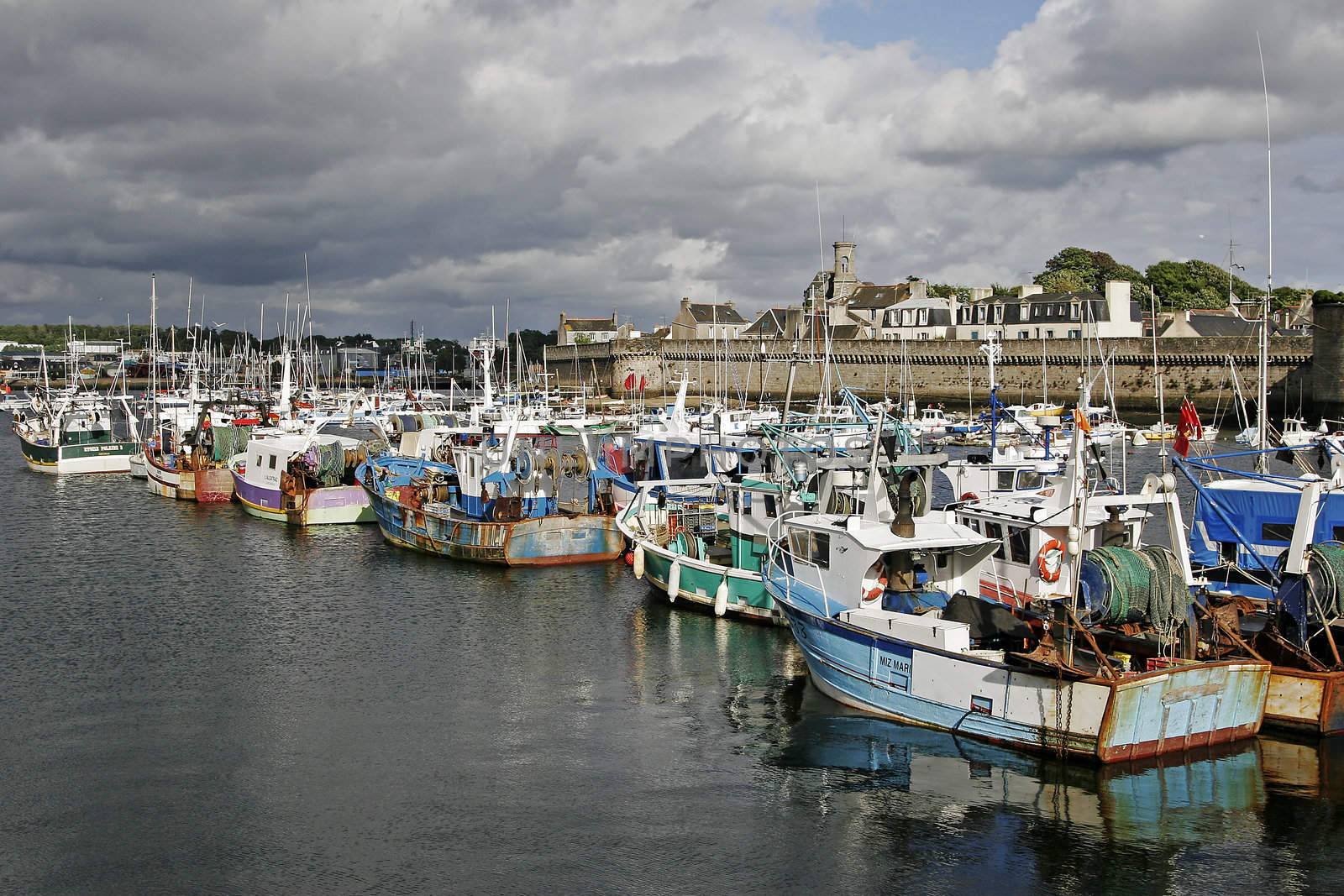 Port near Concarneau, Brittany by Natureandmore