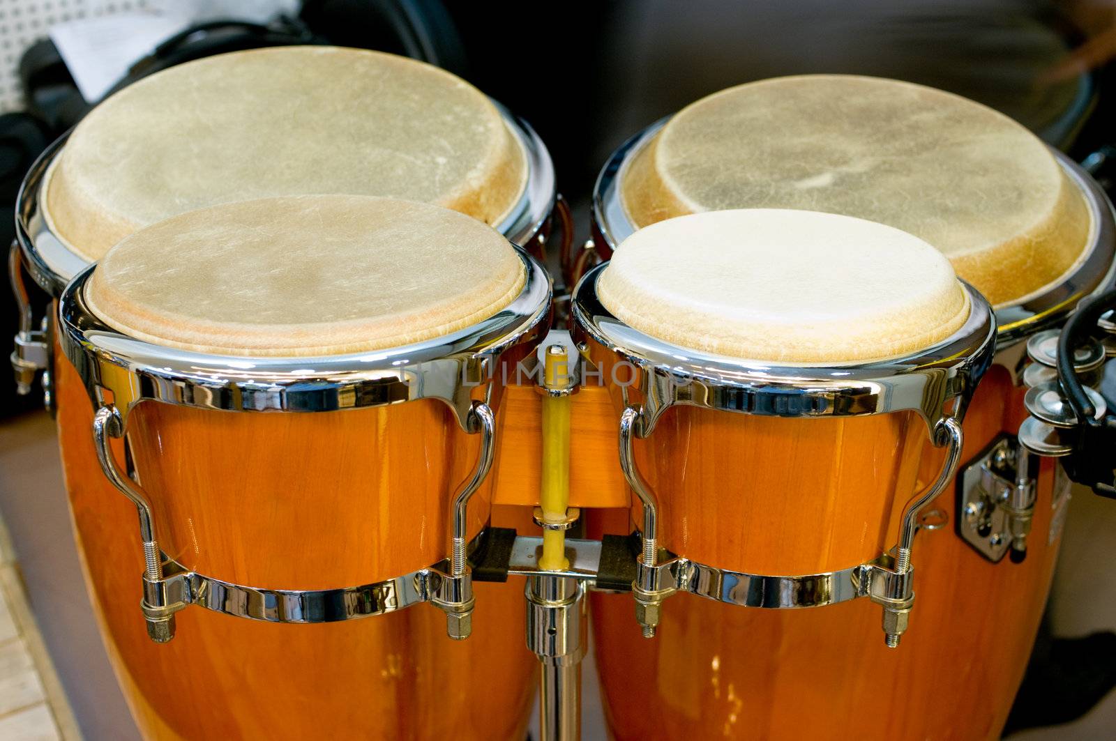 Percussion drum in the band