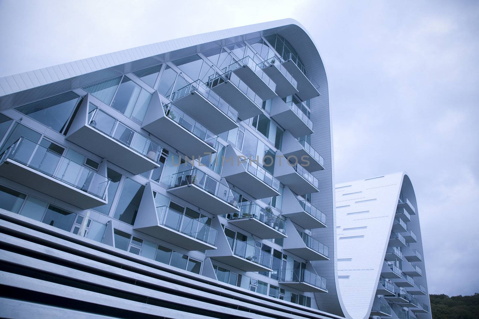 Futuristic condominium by ABCDK