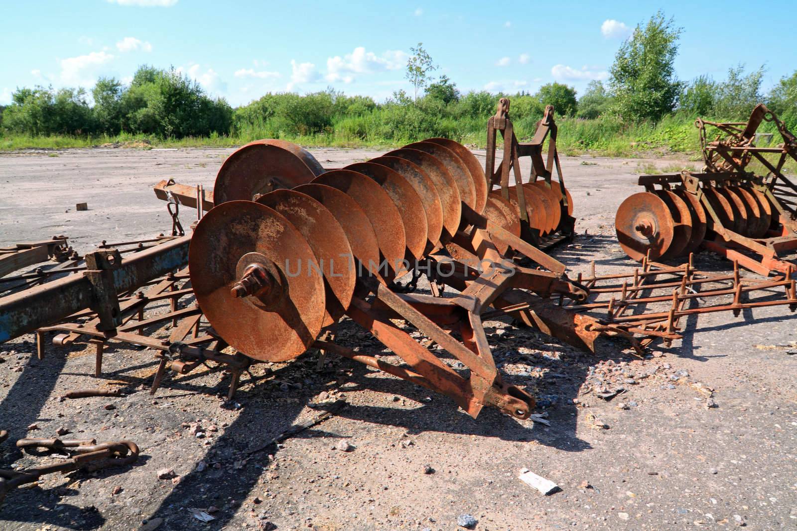 old agricultural mechanisms