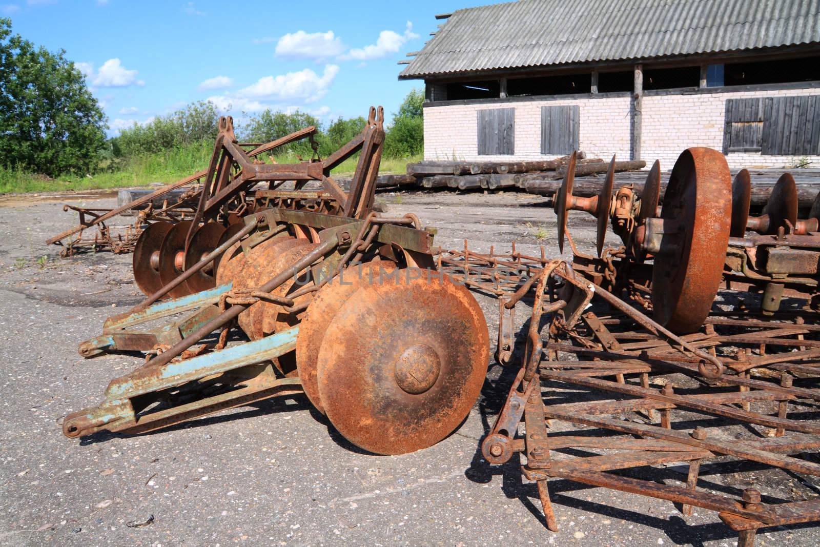 old agricultural mechanisms