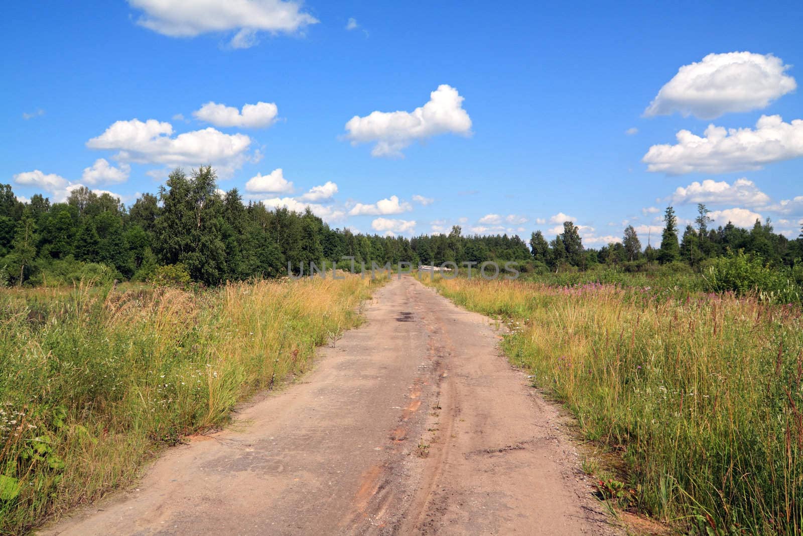 aging rural road