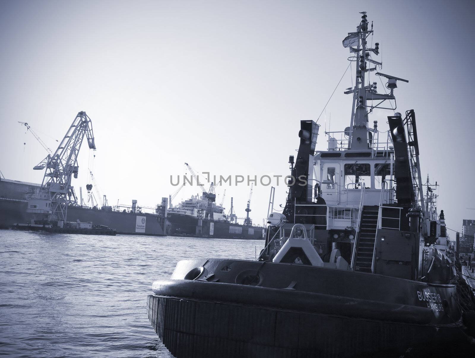 Hamburg Harbour  by ABCDK