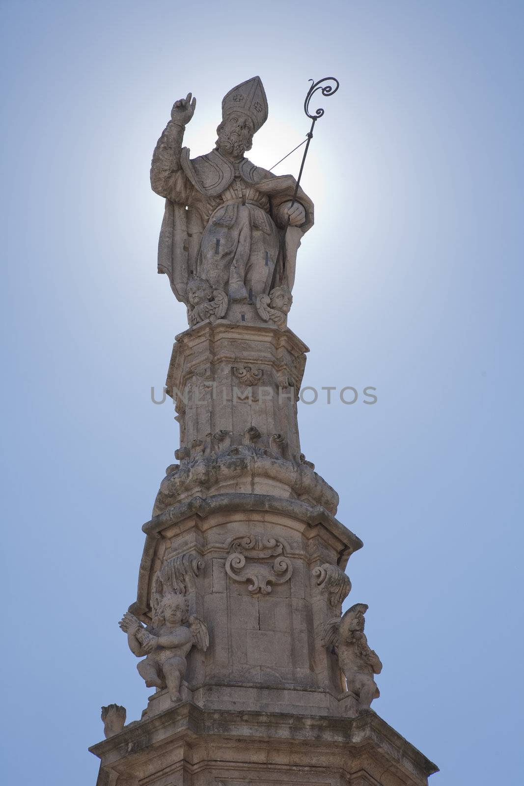 Statue of Saint Oronzo by ABCDK