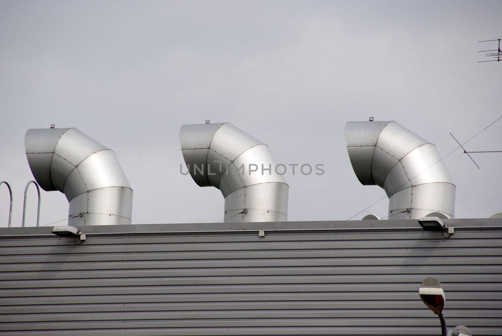 rooftop vents  by andrei_kolyvanov