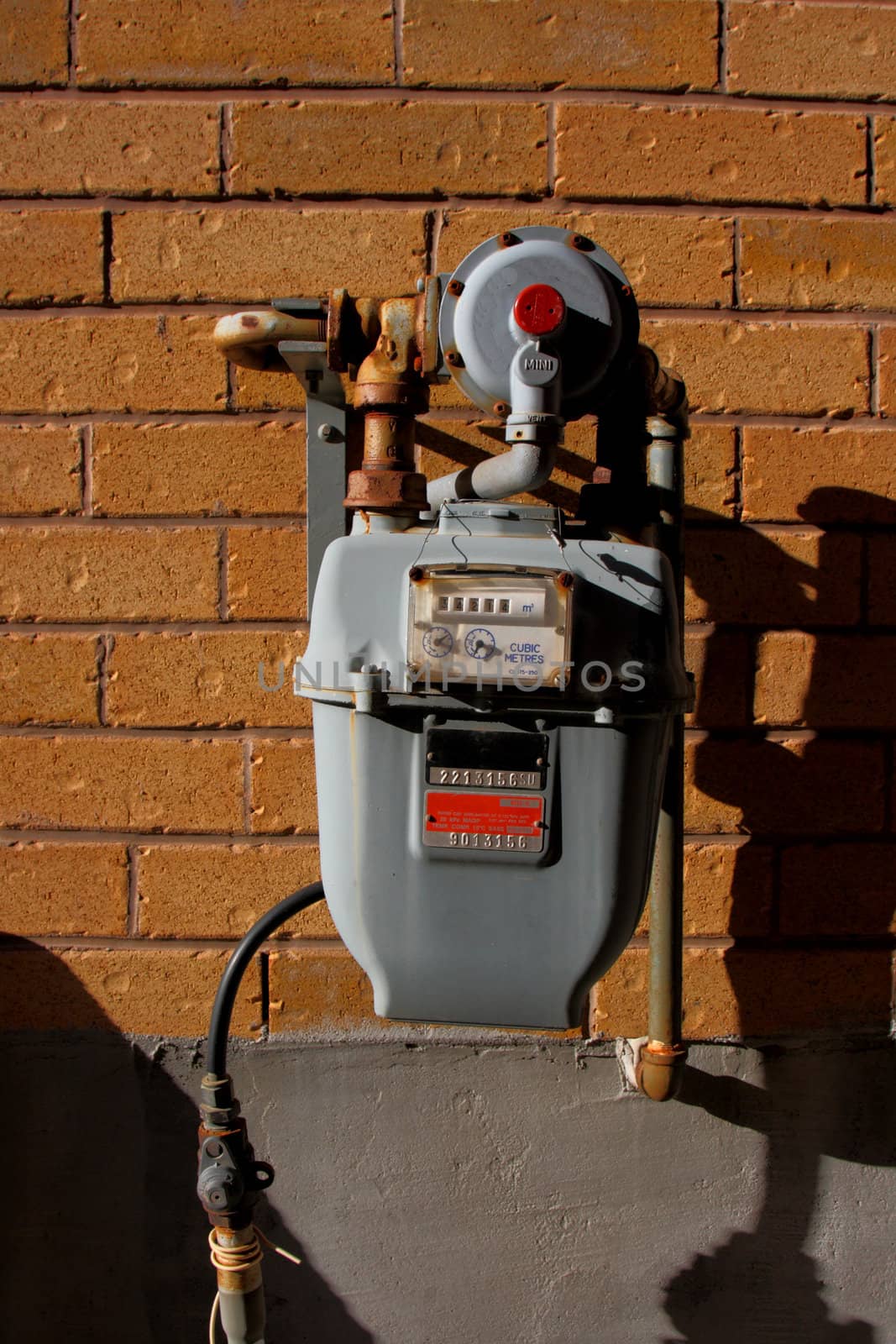 residential gas meter by njene