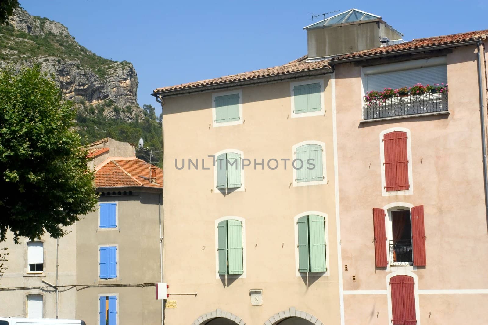 Center town of Anduze