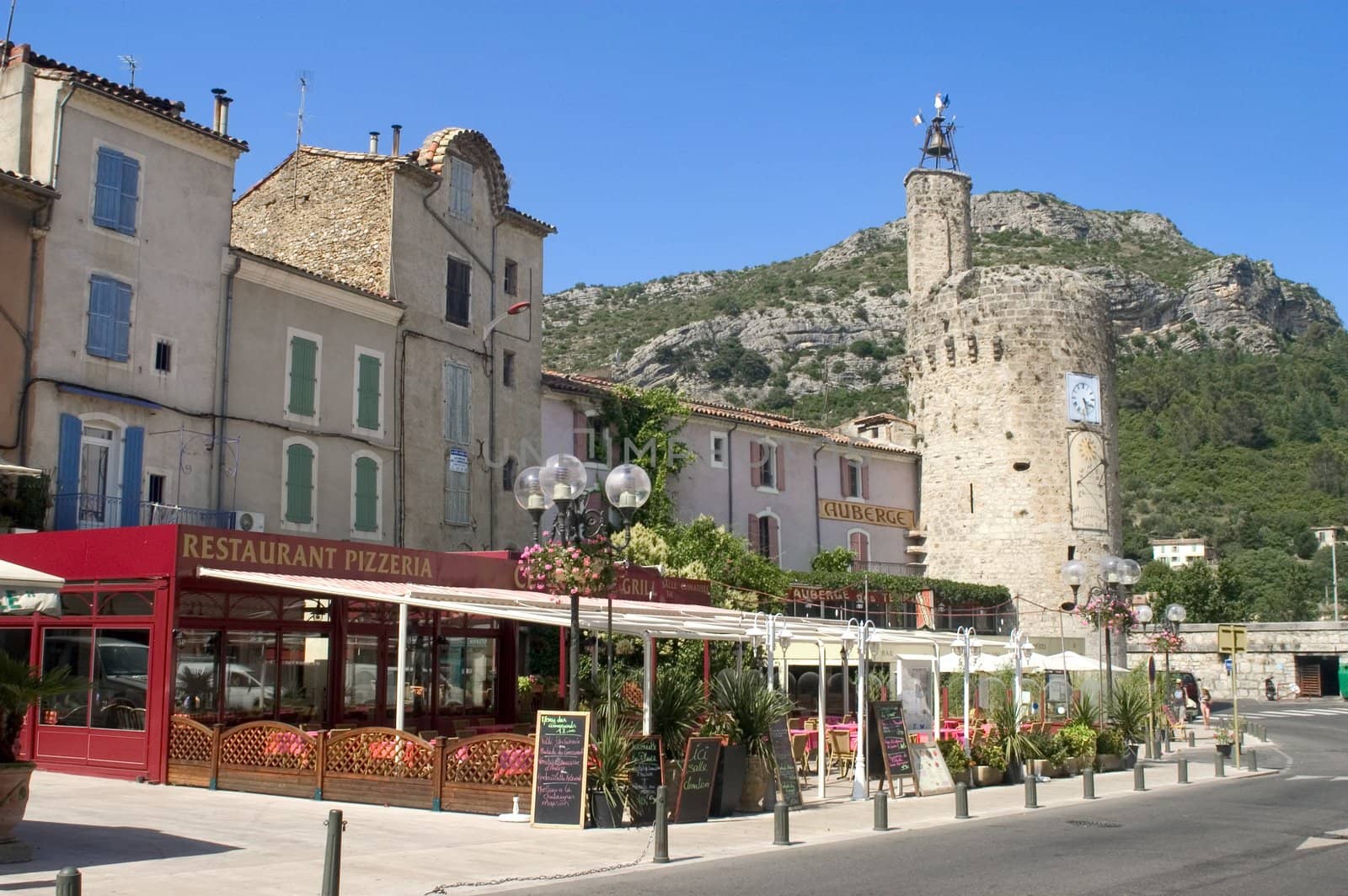 Center town of Anduze