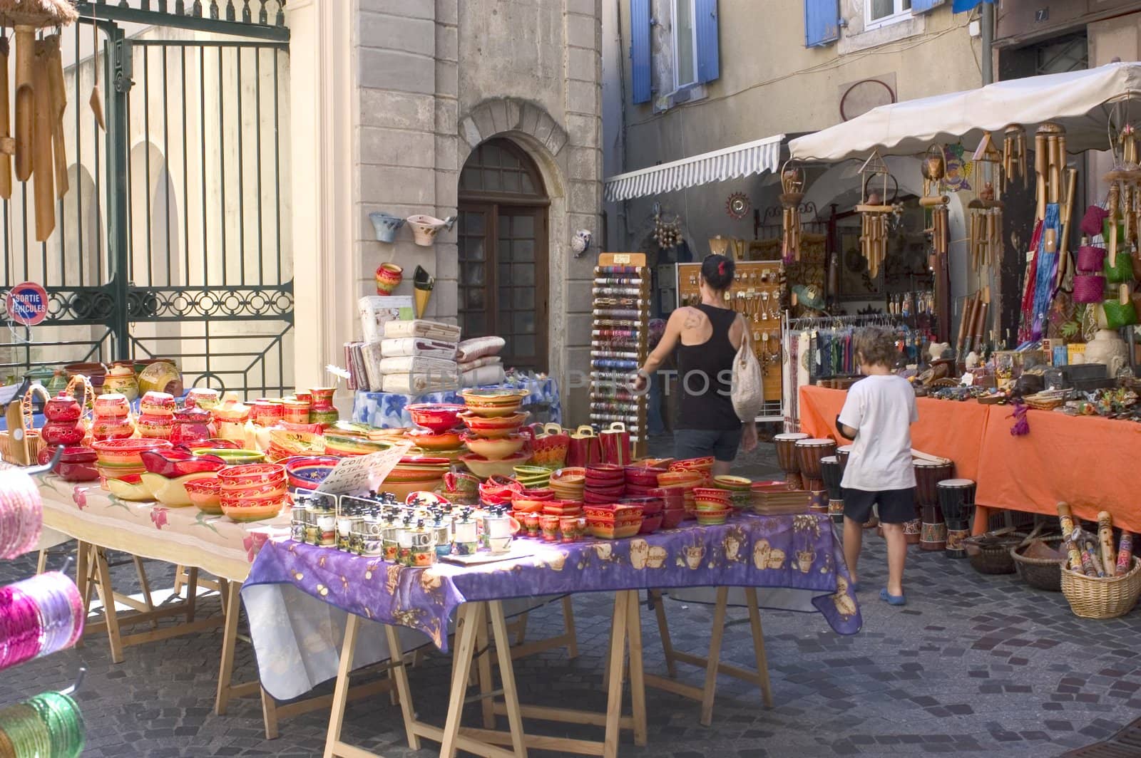 Center town of Anduze