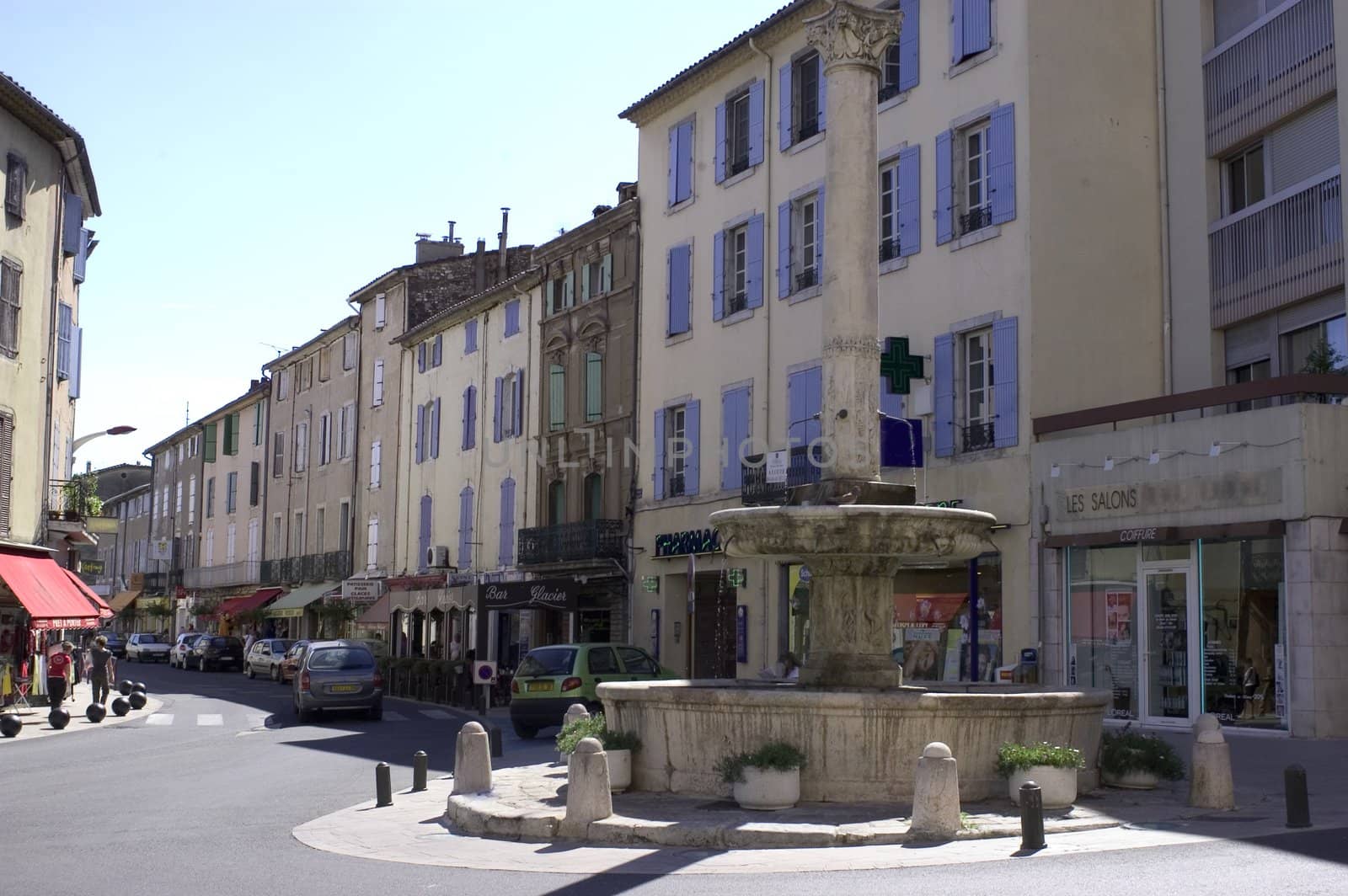 Center town of Anduze