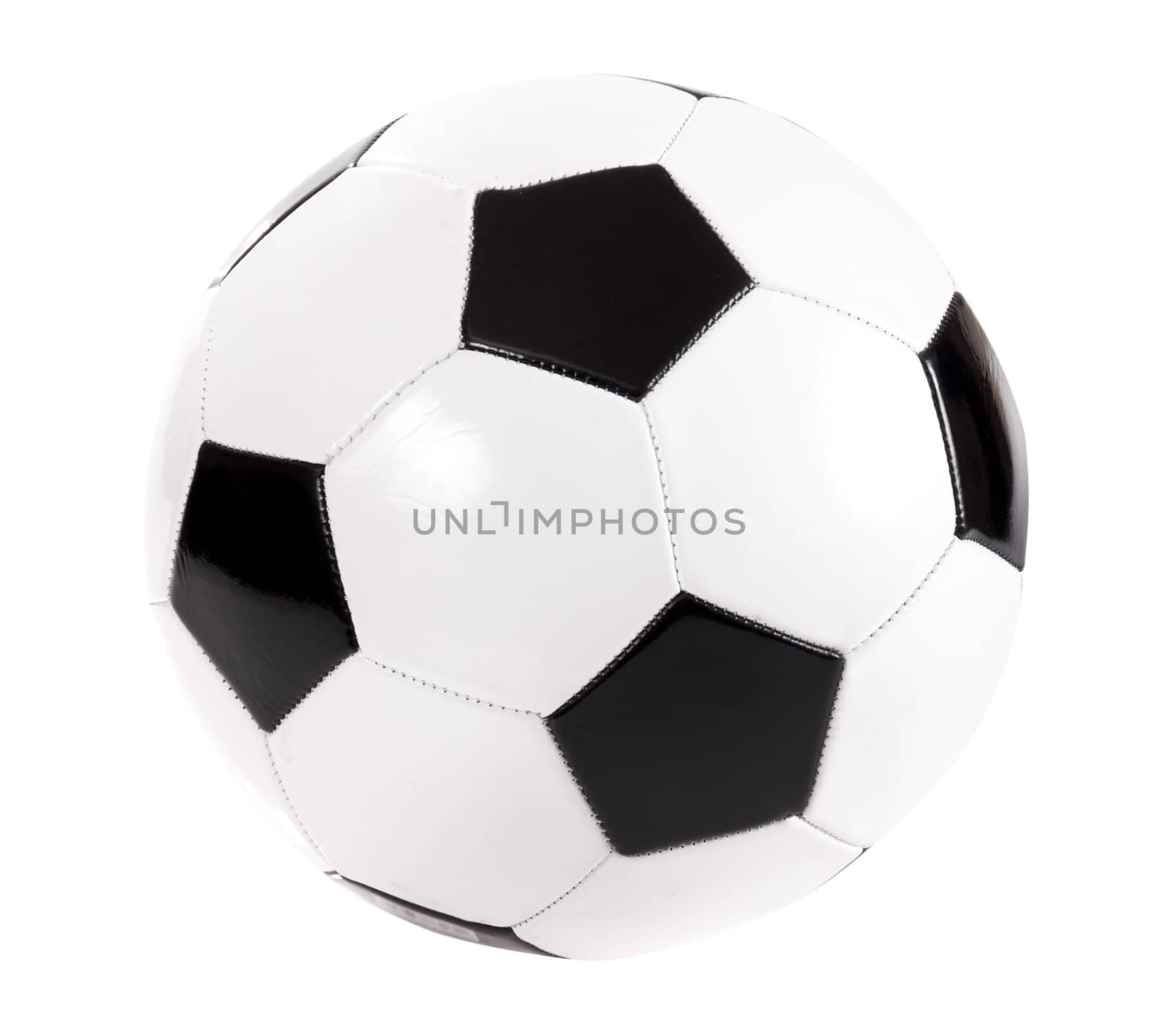 Leather soccer ball by aguirre_mar