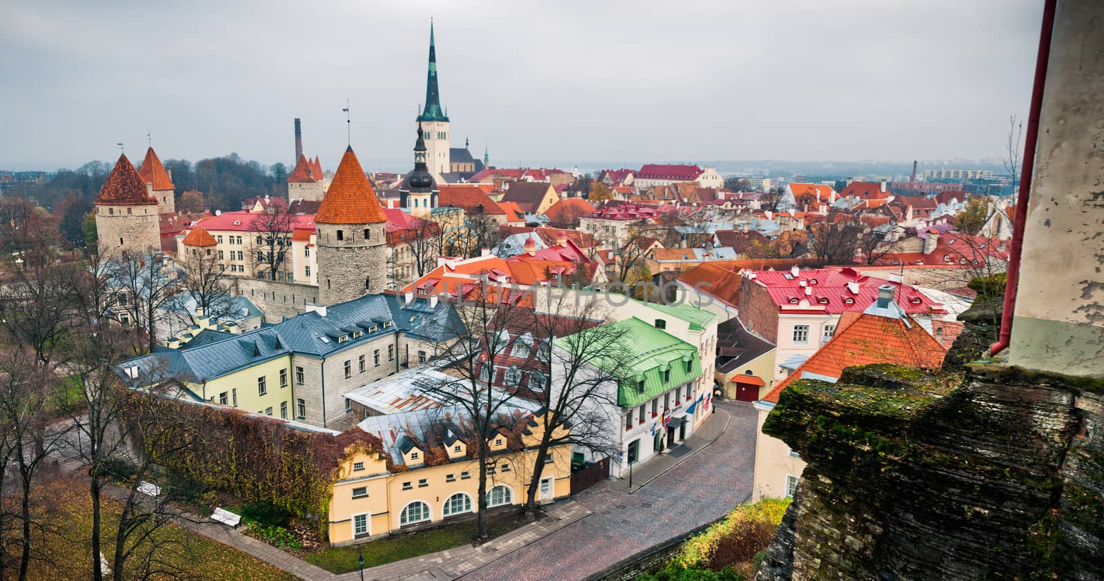 Panorama of Tallinn by dmitryelagin