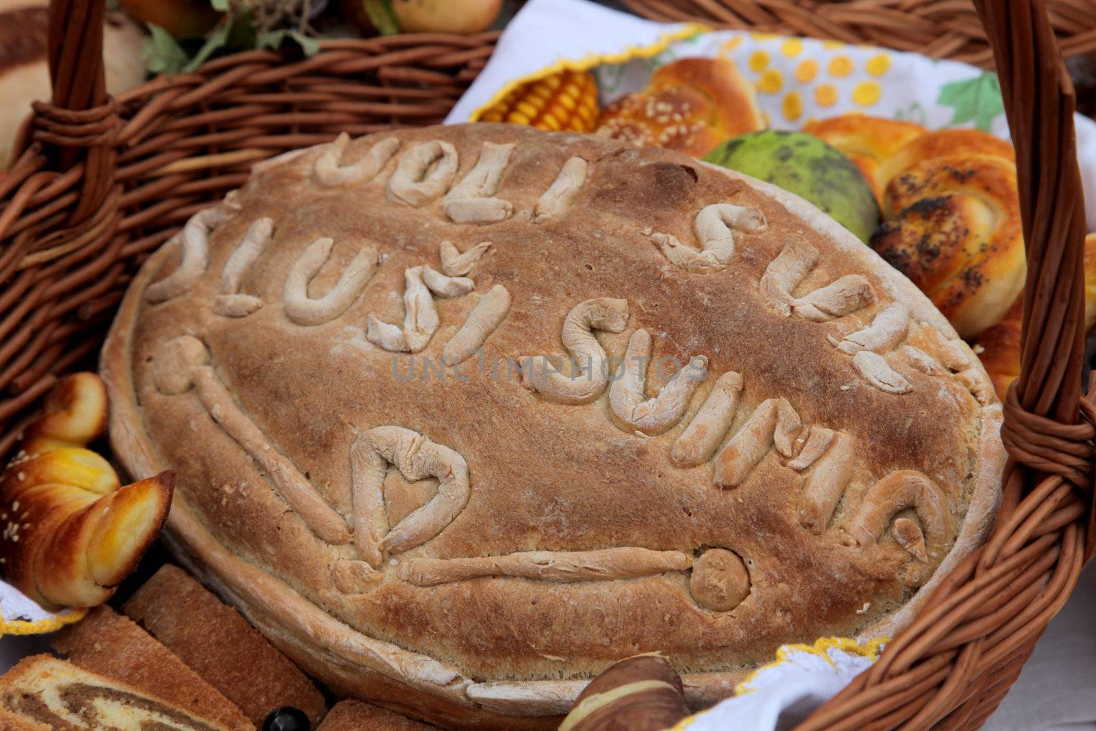 Delicious homemade Christmas bred