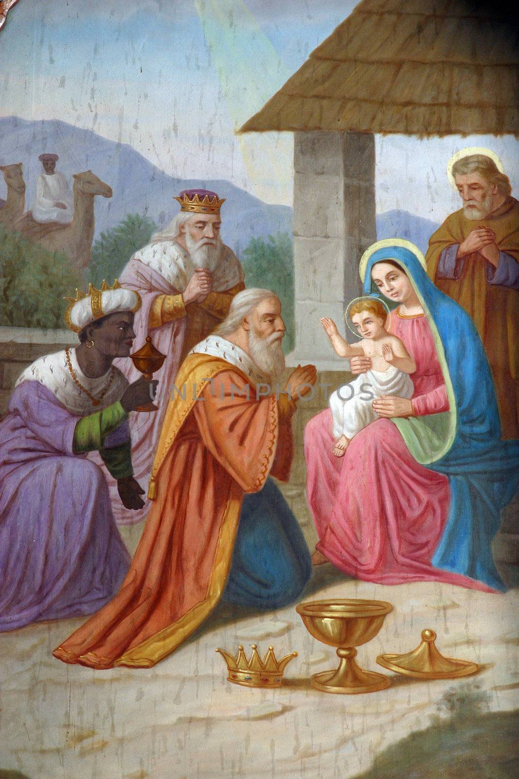 Nativity Scene, Adoration of the Magi