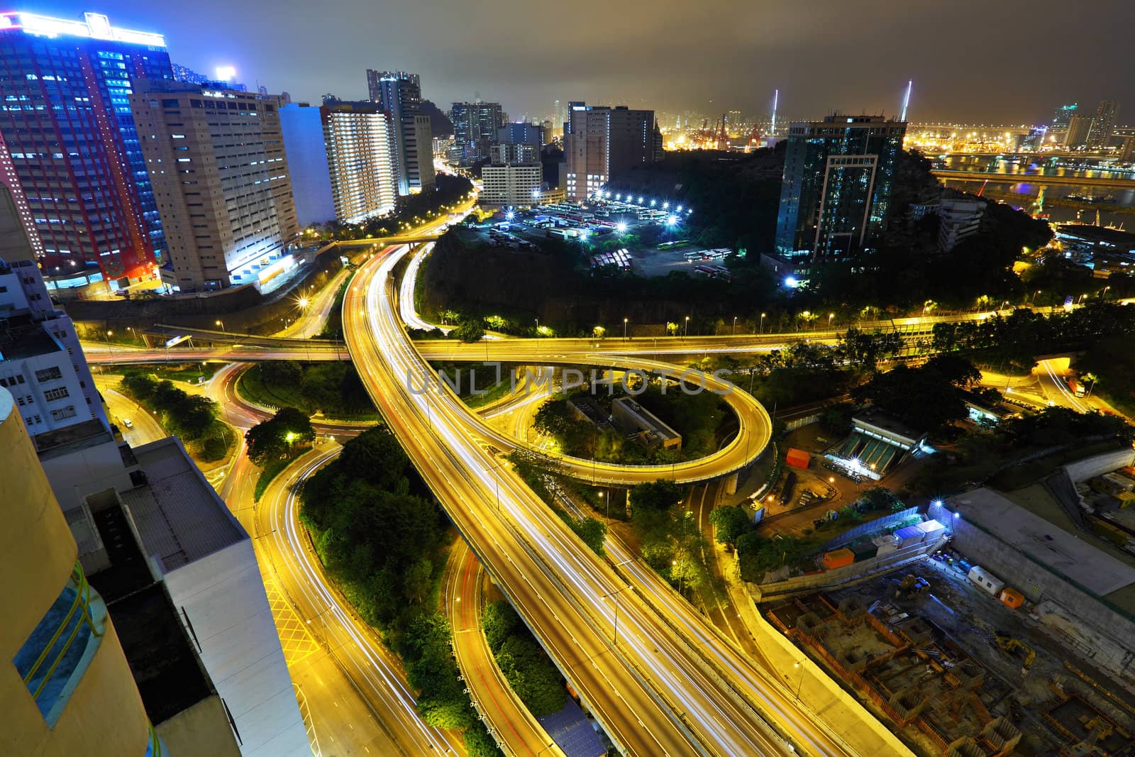 highway in Hong Kong