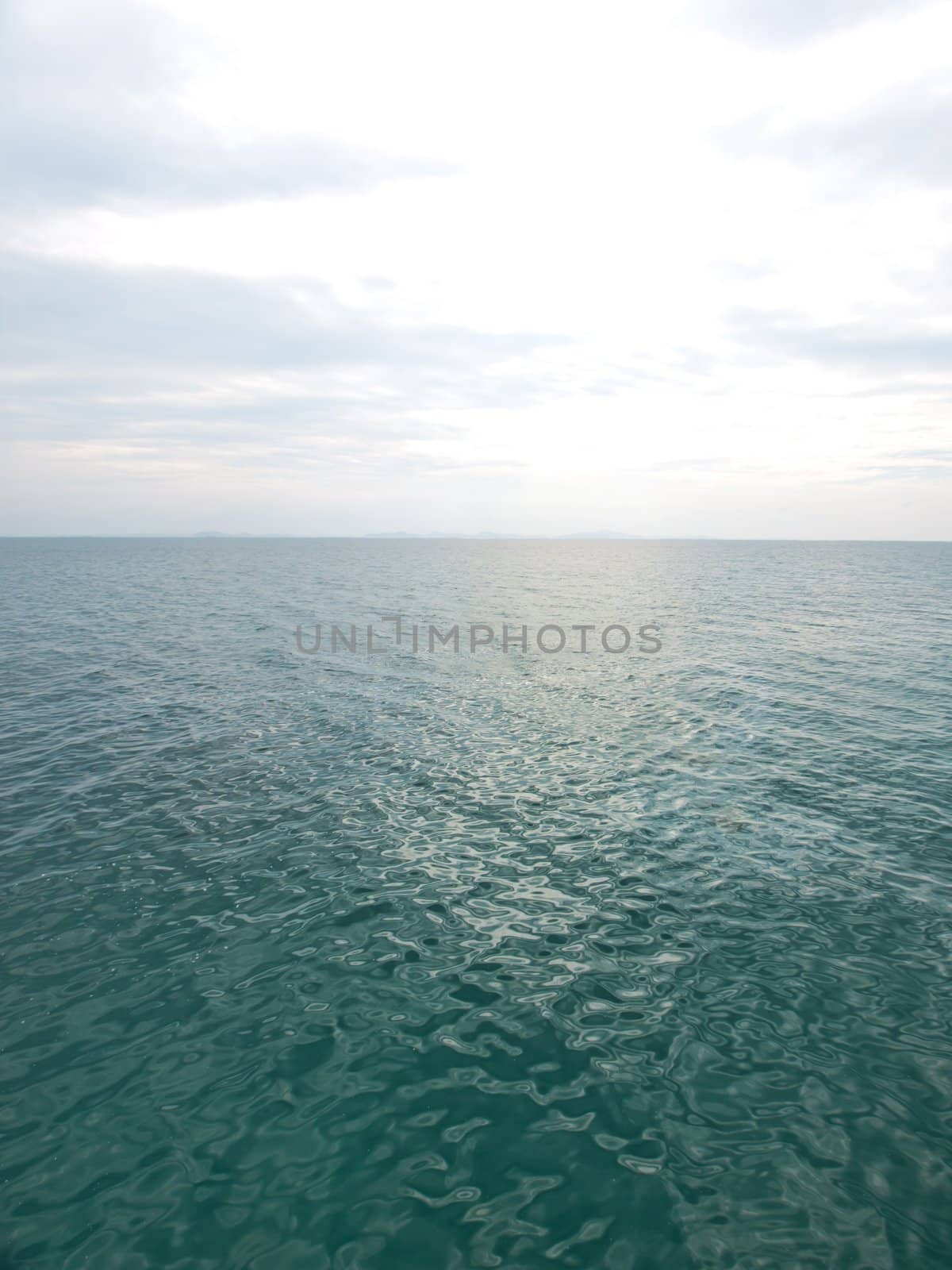 Scenic view of the South China sea in Malaysia