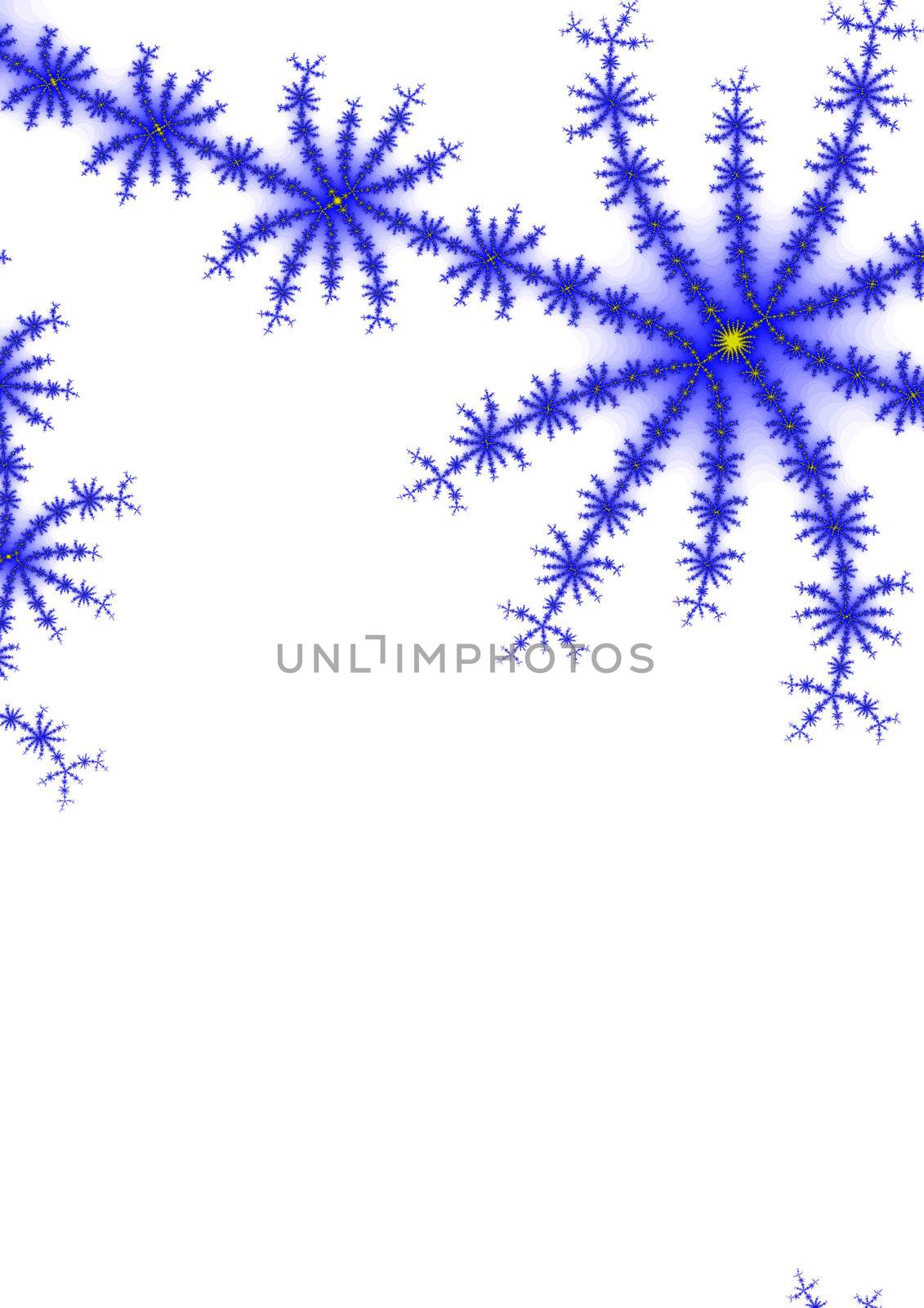 A fractal representation of snowfla