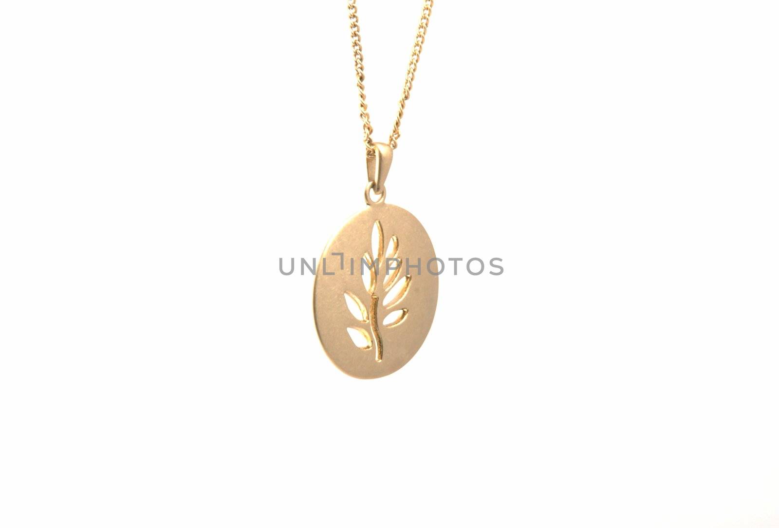 pendant on a white background