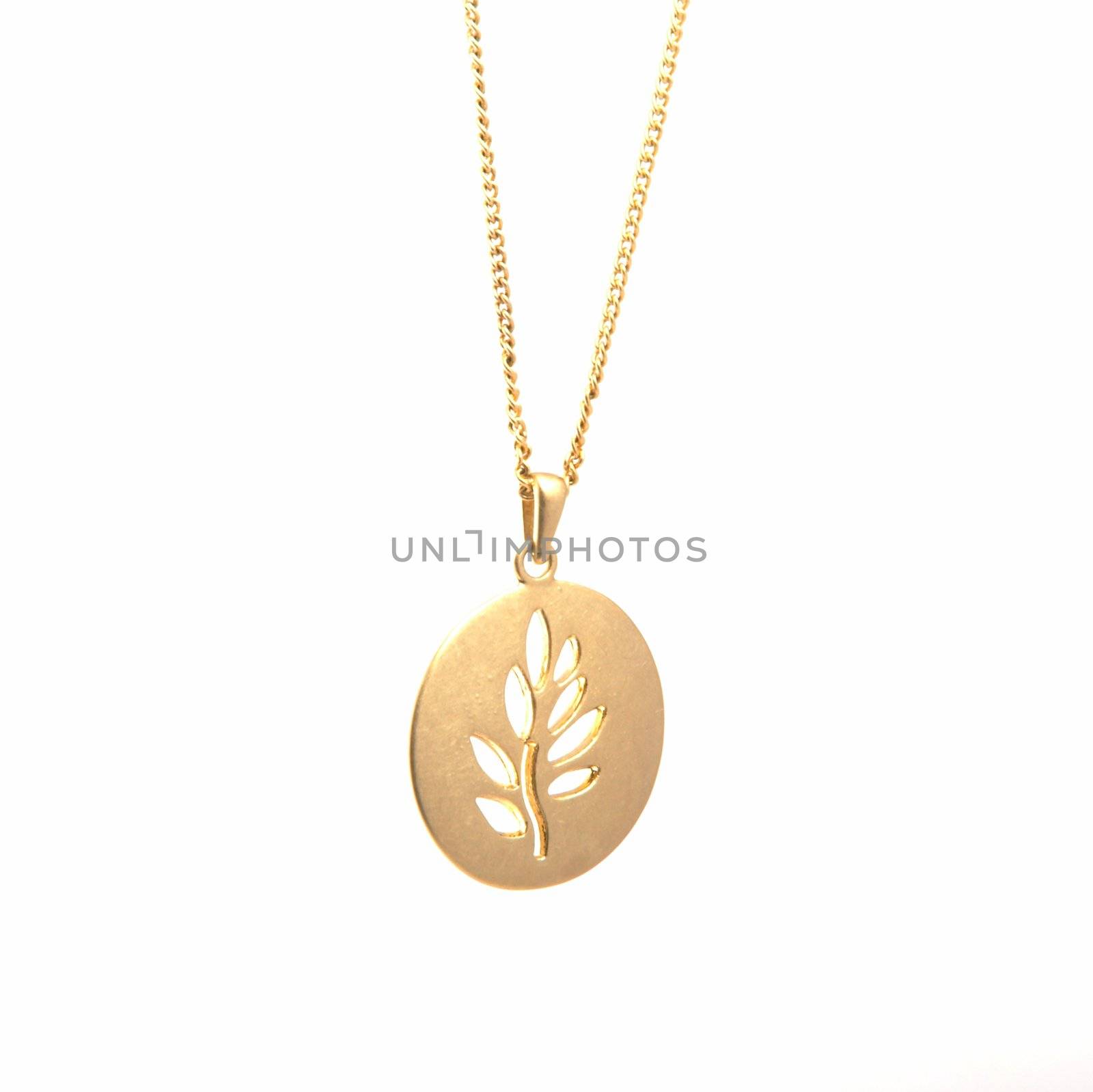 pendant on a white background