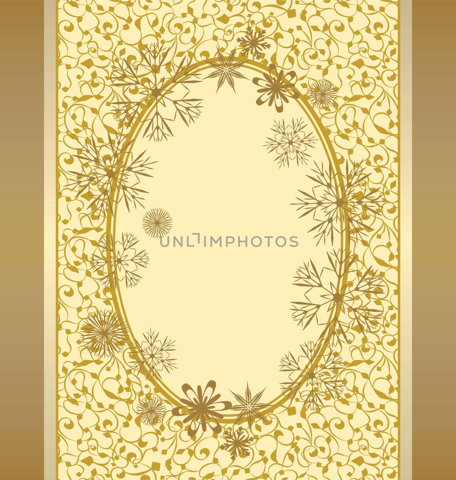 christmas frame vector  illustration