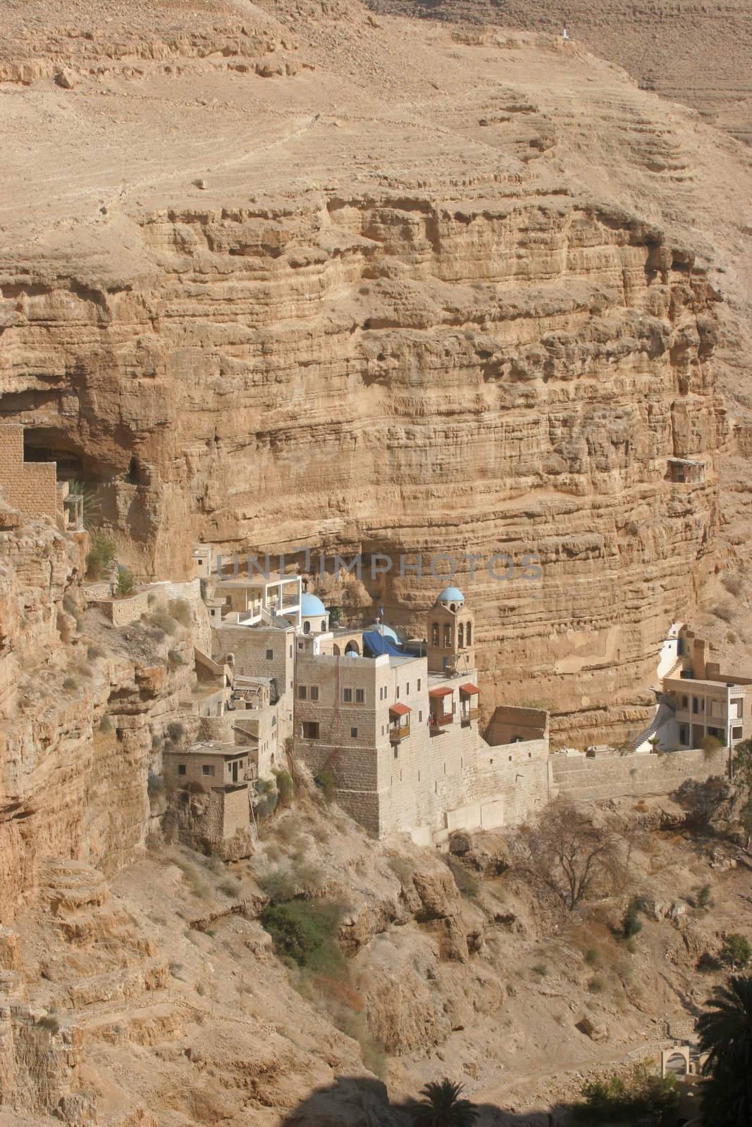 Saint George monastery in Judea desert