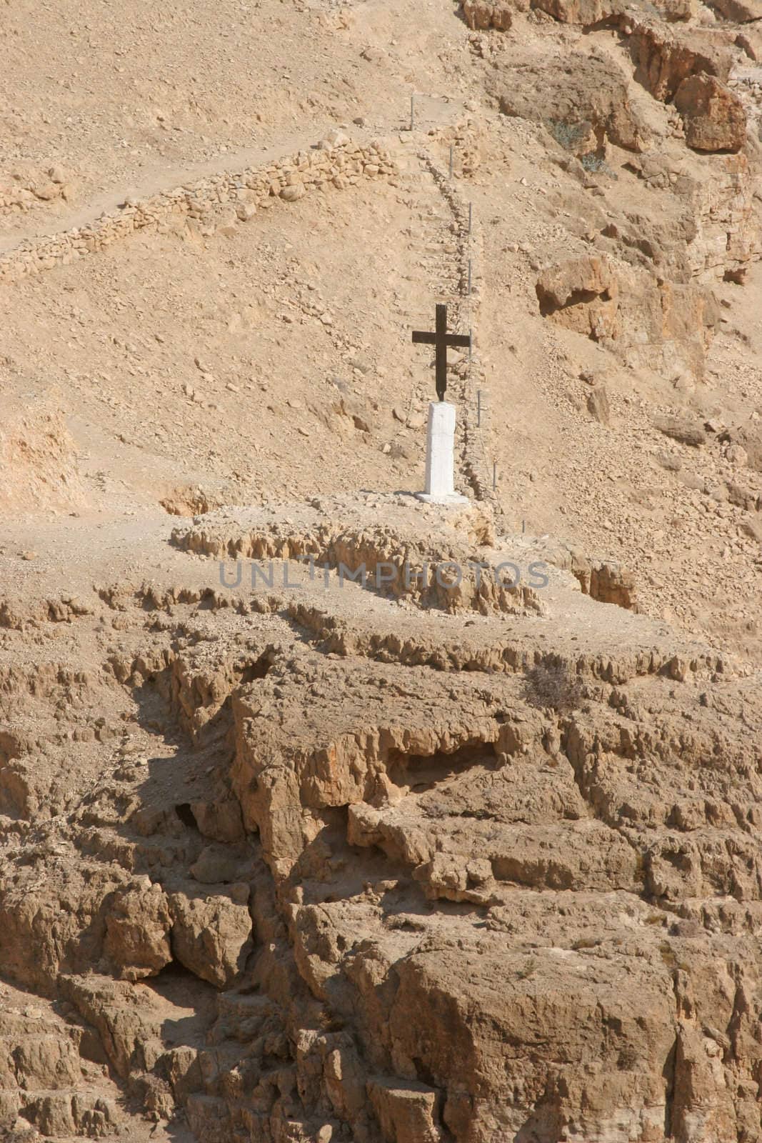 View on Cross, Judea desert, Israel