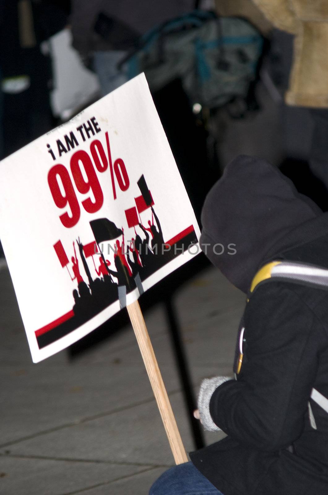 The Occupy Protestors in Portland, Oregon