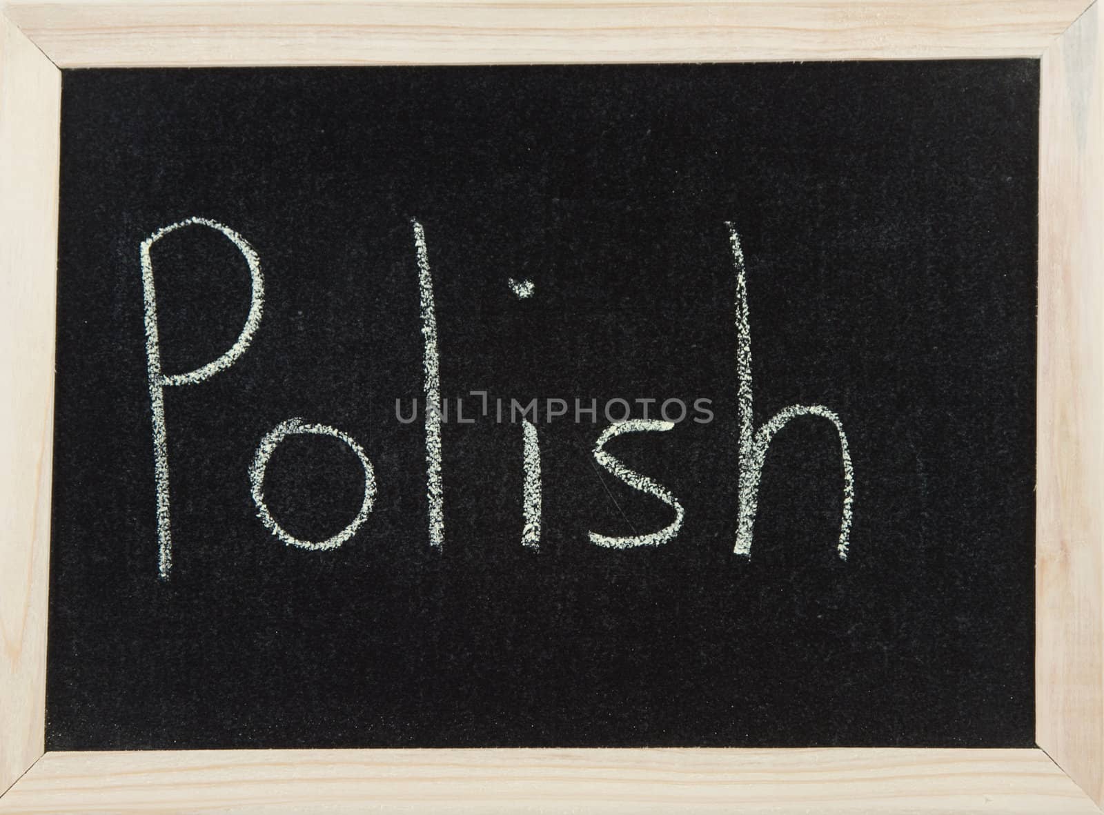 Board with POLISH by richsouthwales