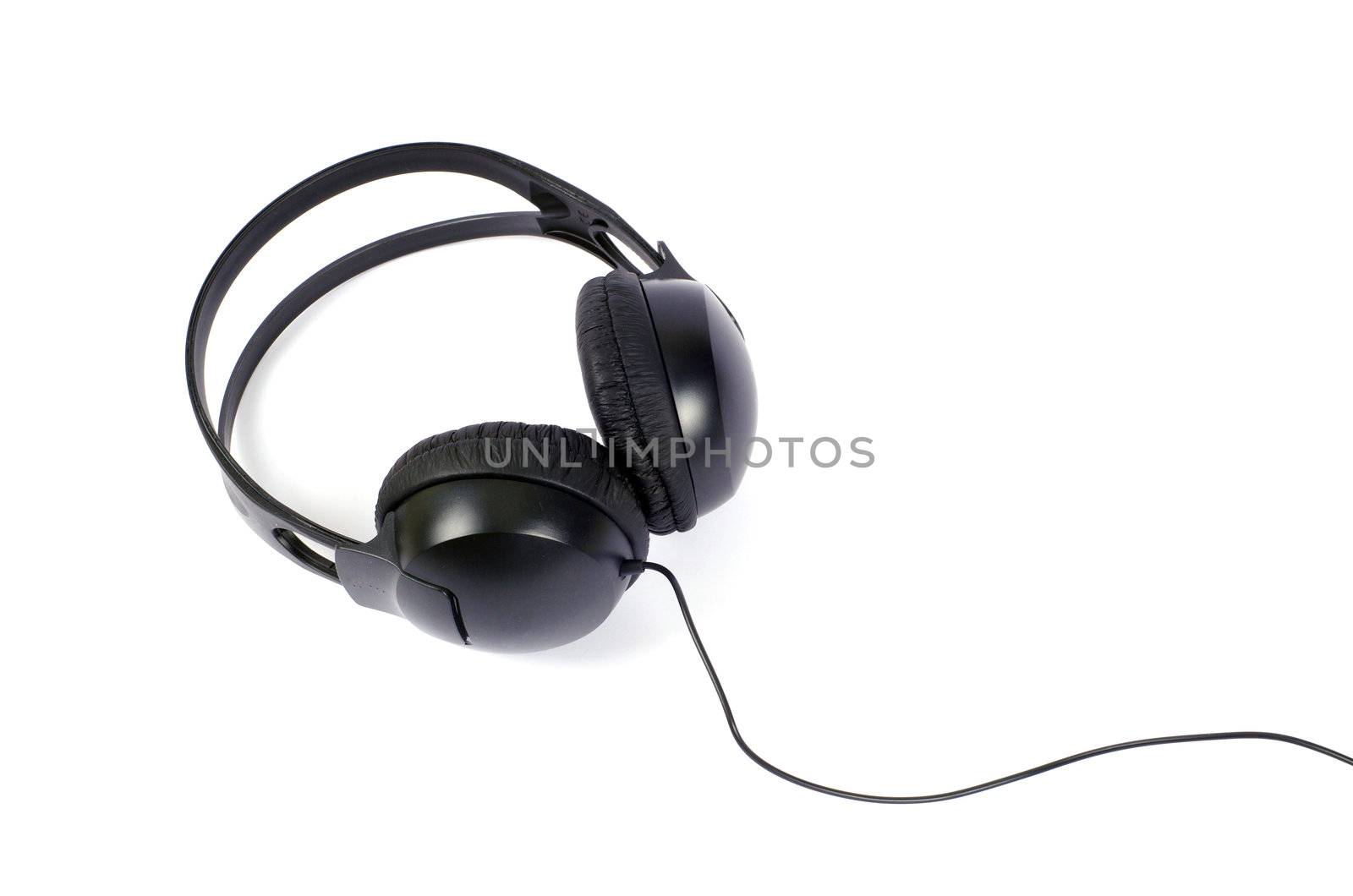 headphones isolated on a white