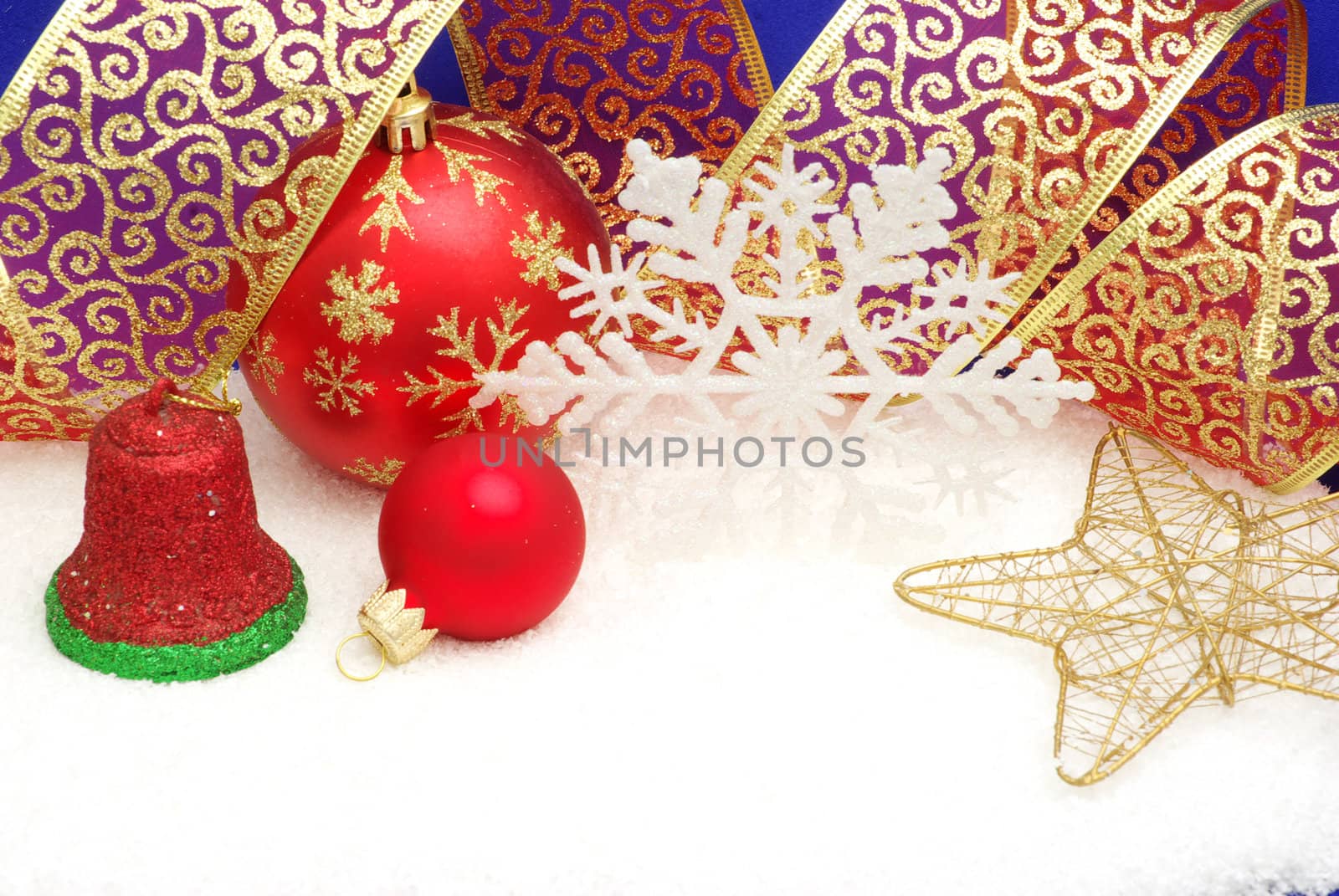 christmas ball isolated on a white background