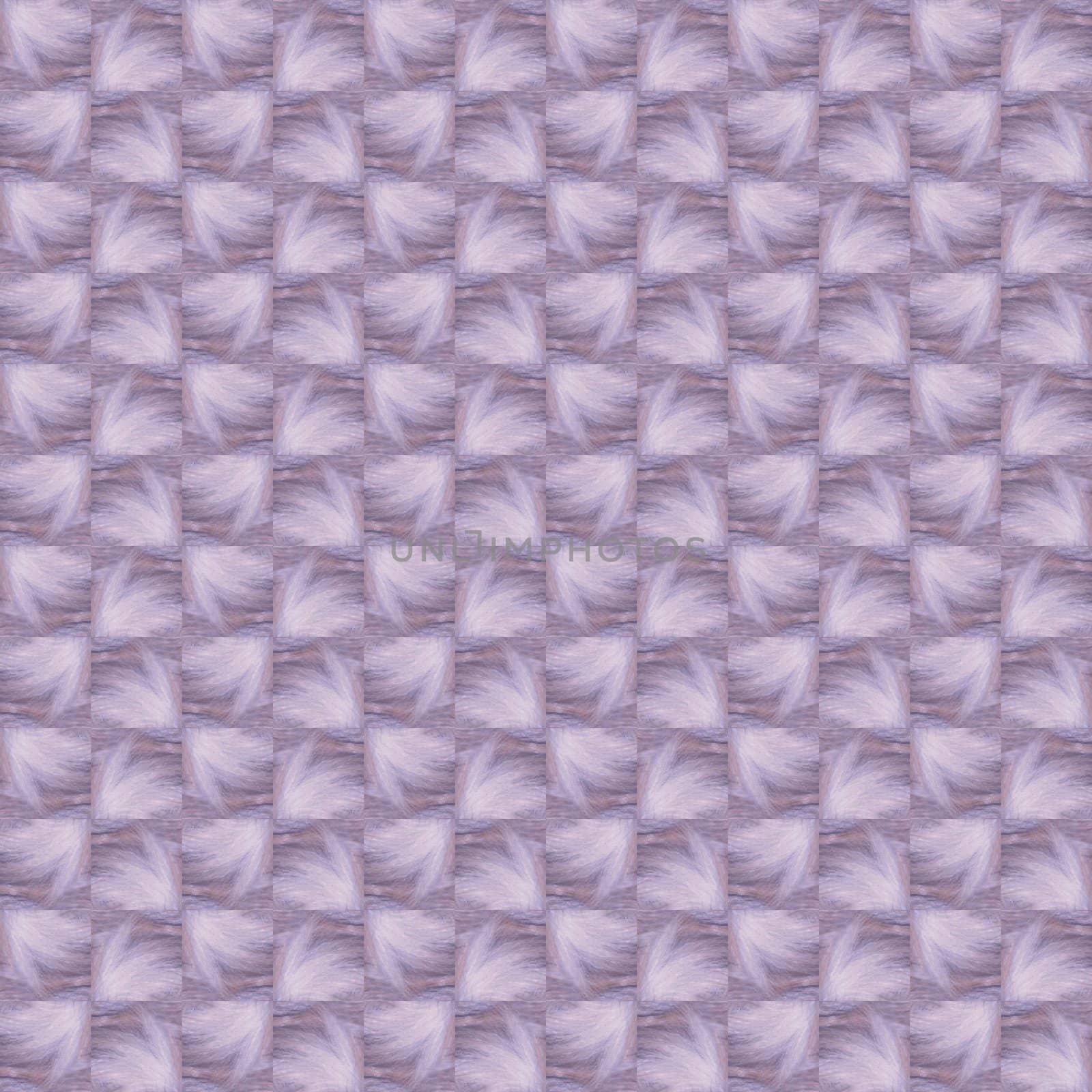 Lilac seamless tileable background. Fur pattern retro texture with an old-fashioned twist