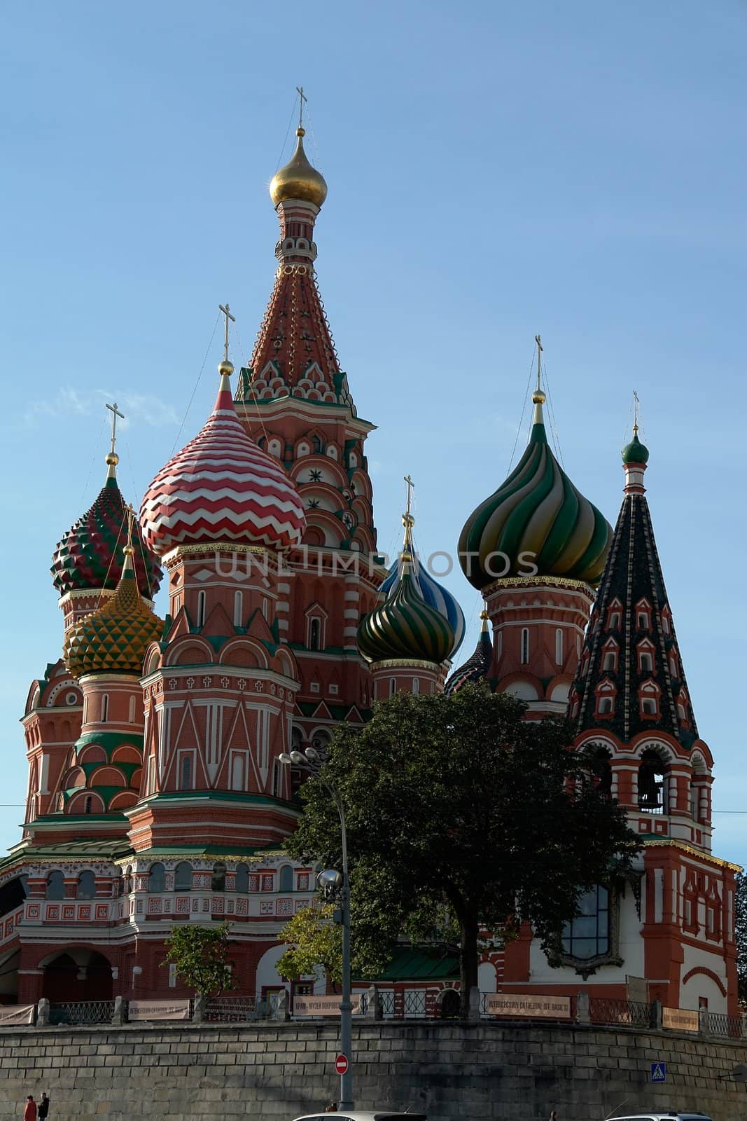 St Basil's Cathedral on the Red Square in Moscow