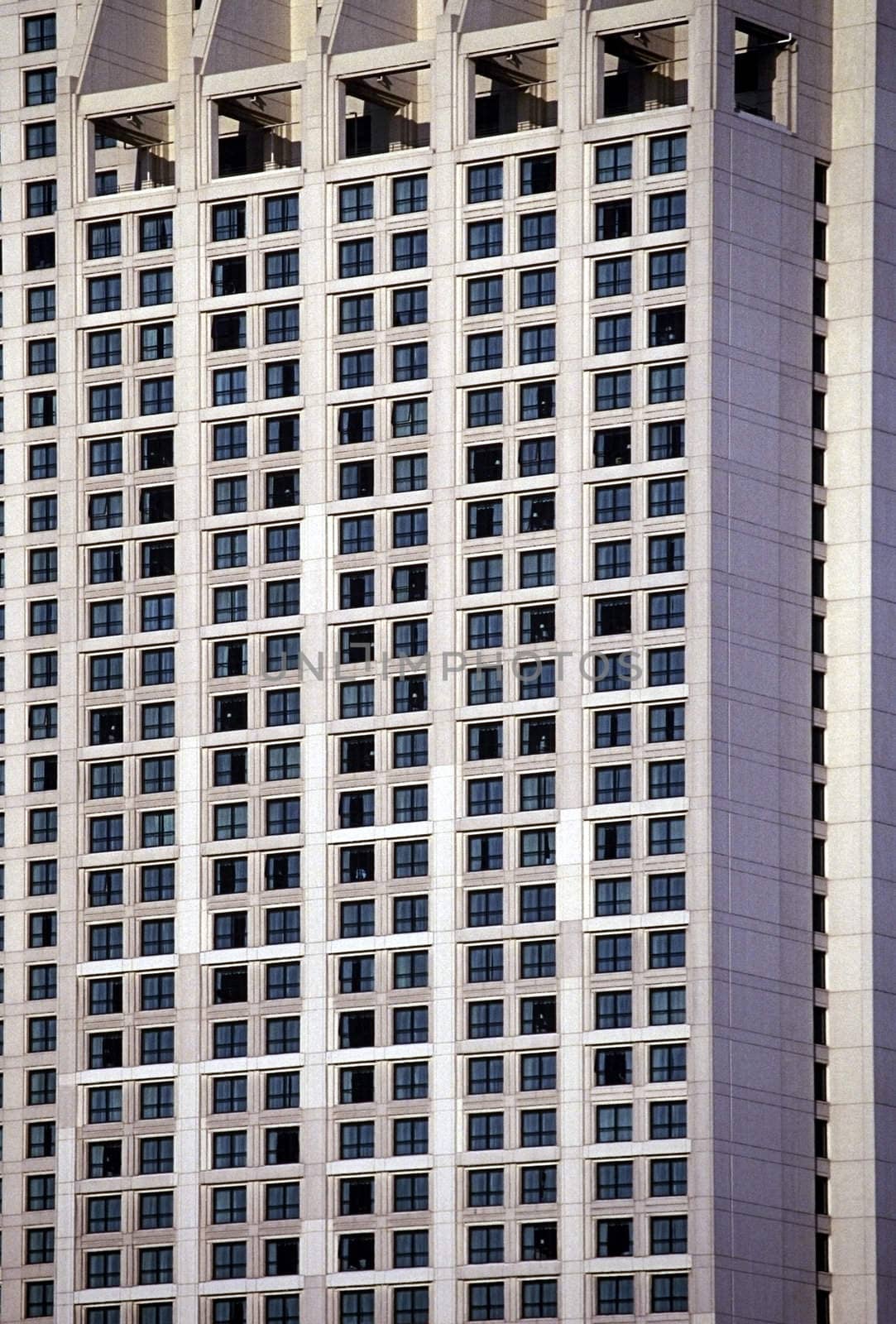 Side view of a skyscraper