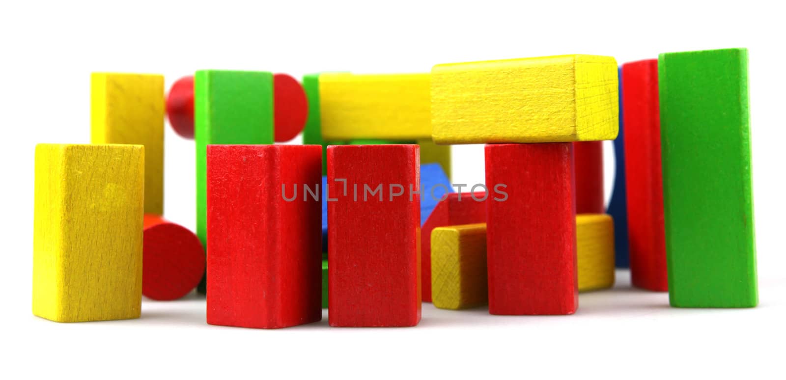 Wooden building blocks by nenov