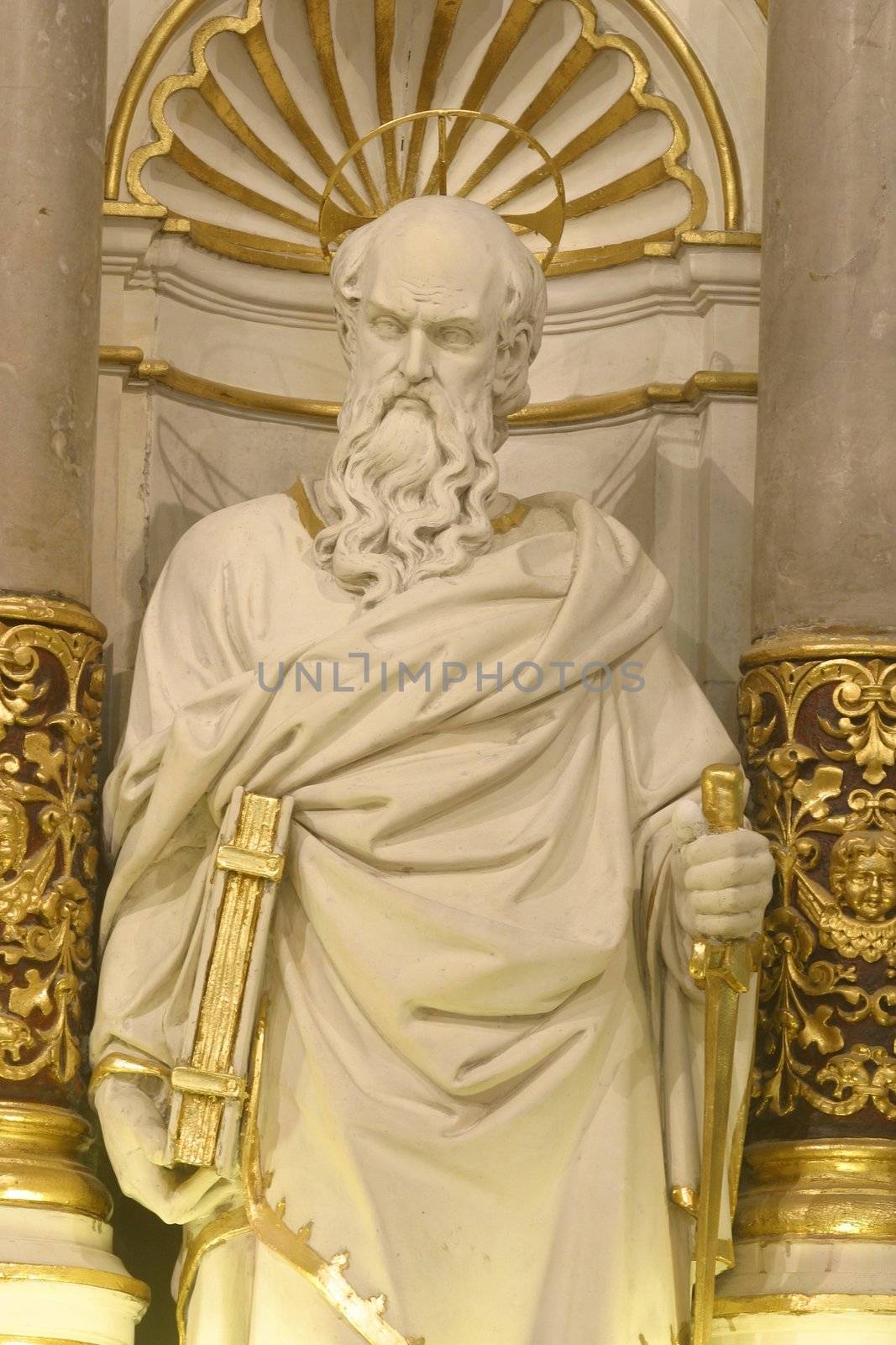 Statue of apostle St Paul