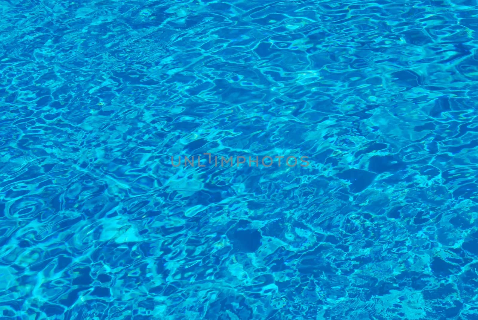 Swimmig Pool Blue Cold Water Texture with Ripple to use as Background