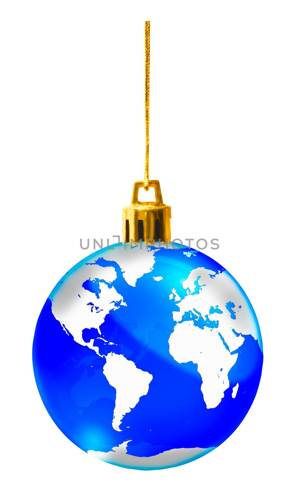 Crystal globe for christmas decorate