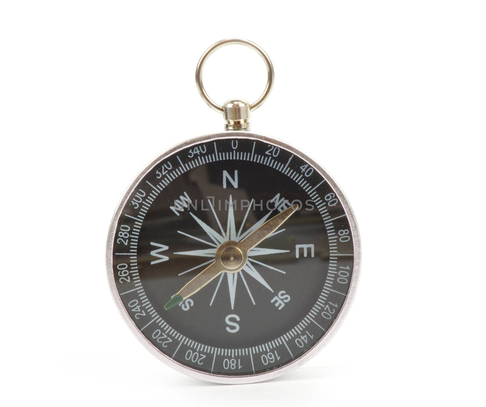 Compass isolated on the white