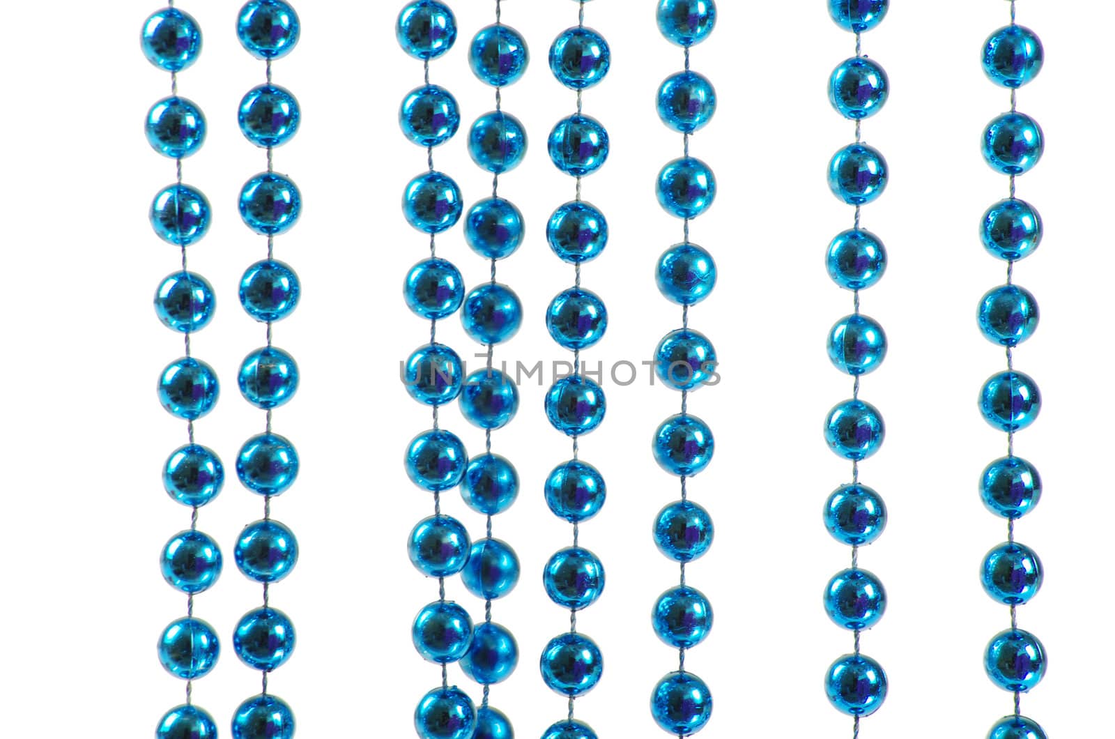 garland isolated on white for your text