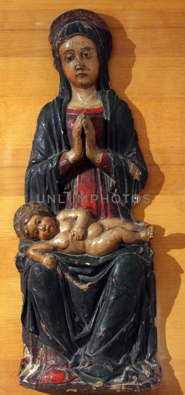 Blessed Virgin Mary with baby Jesus