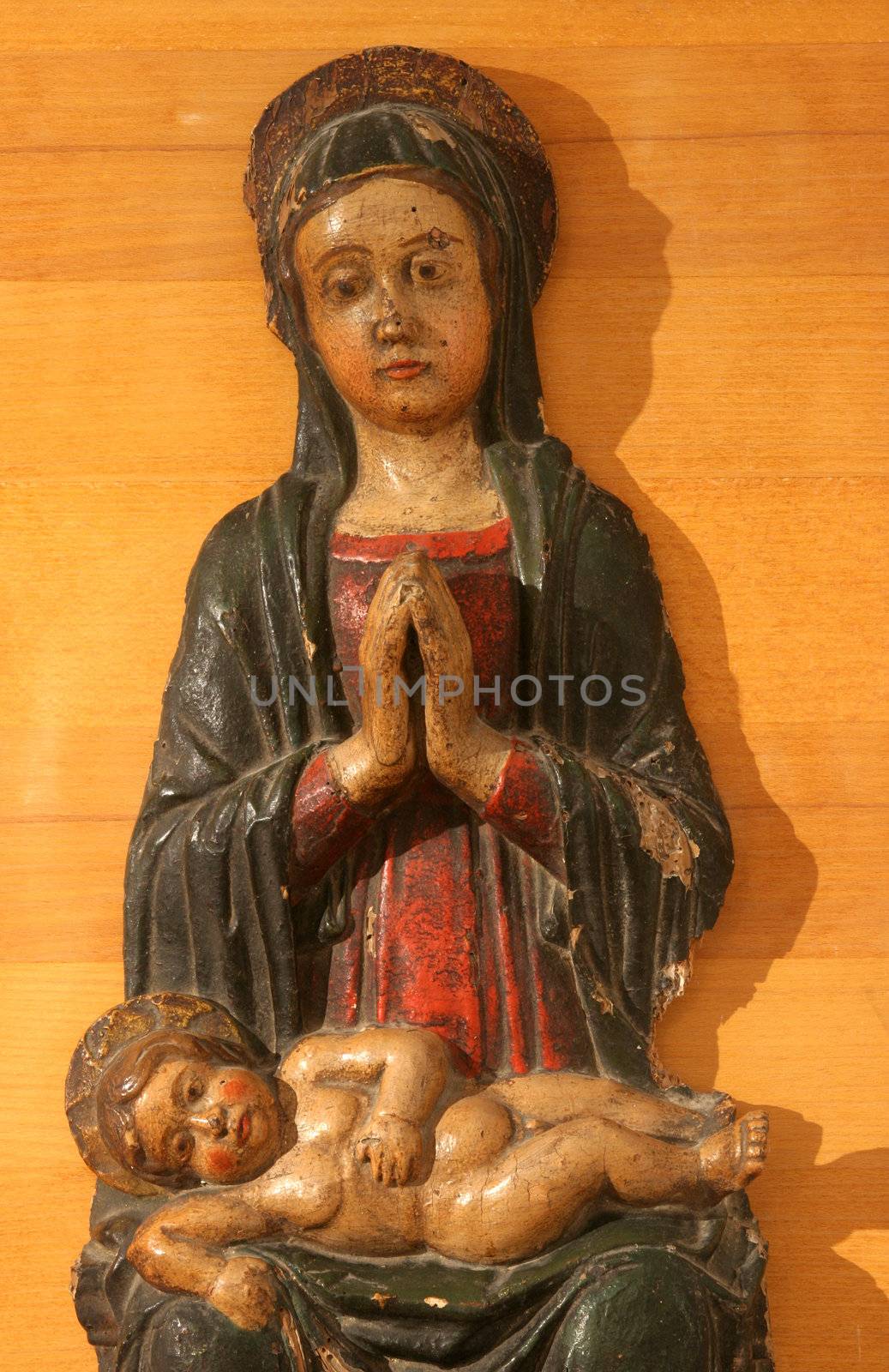 Blessed Virgin Mary with baby Jesus